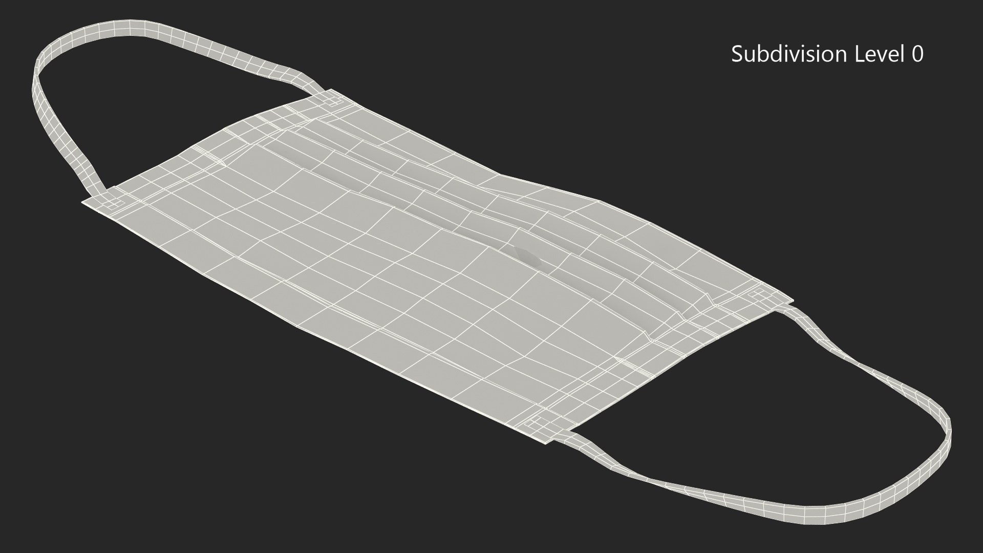 3D Surgical Face Mask model