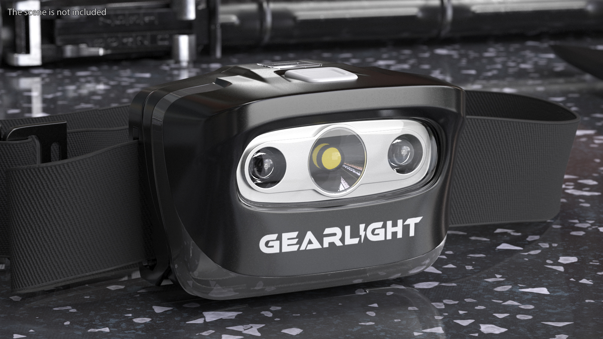 Head Lamp GearLight 3D model