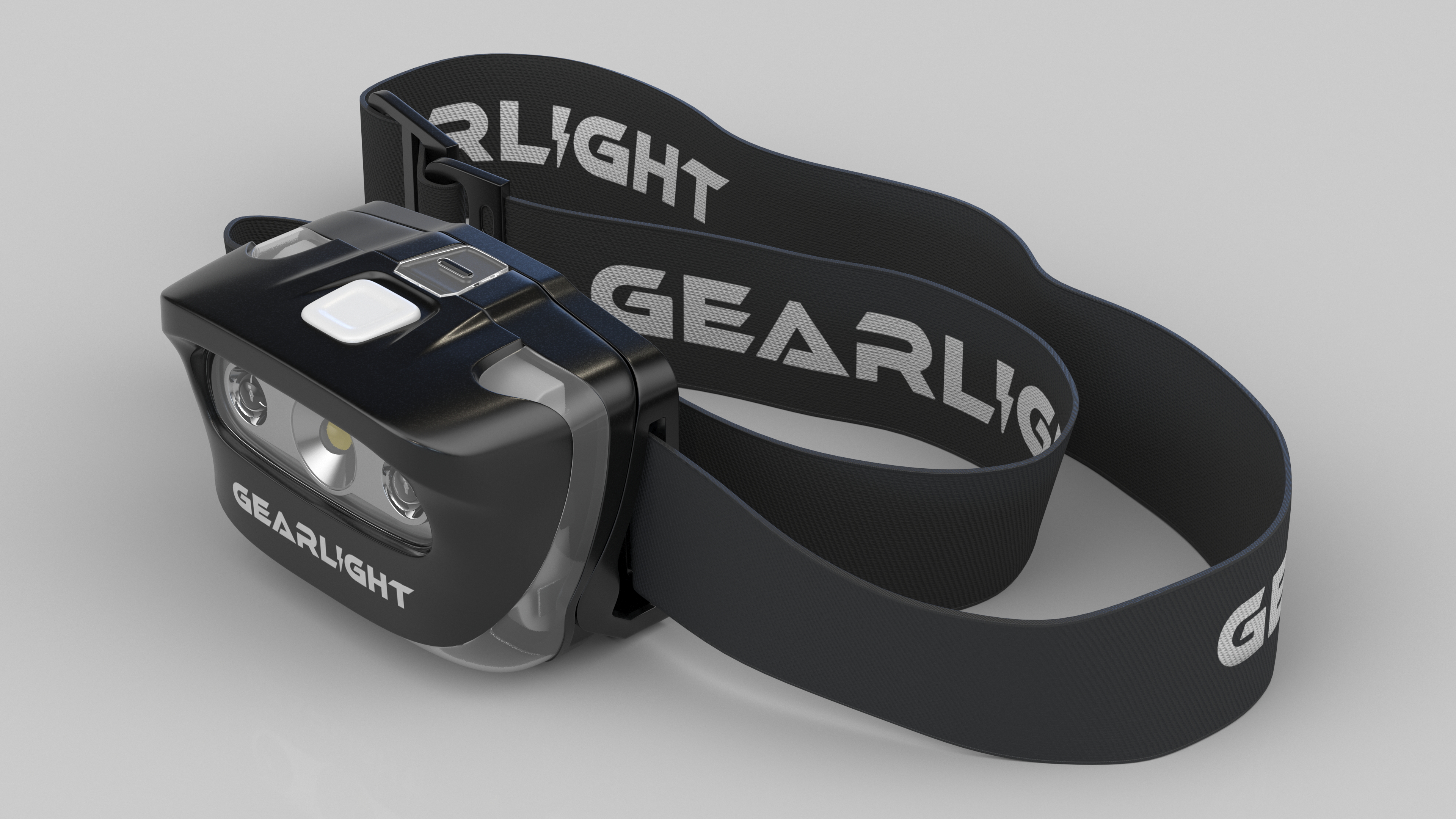 Head Lamp GearLight 3D model