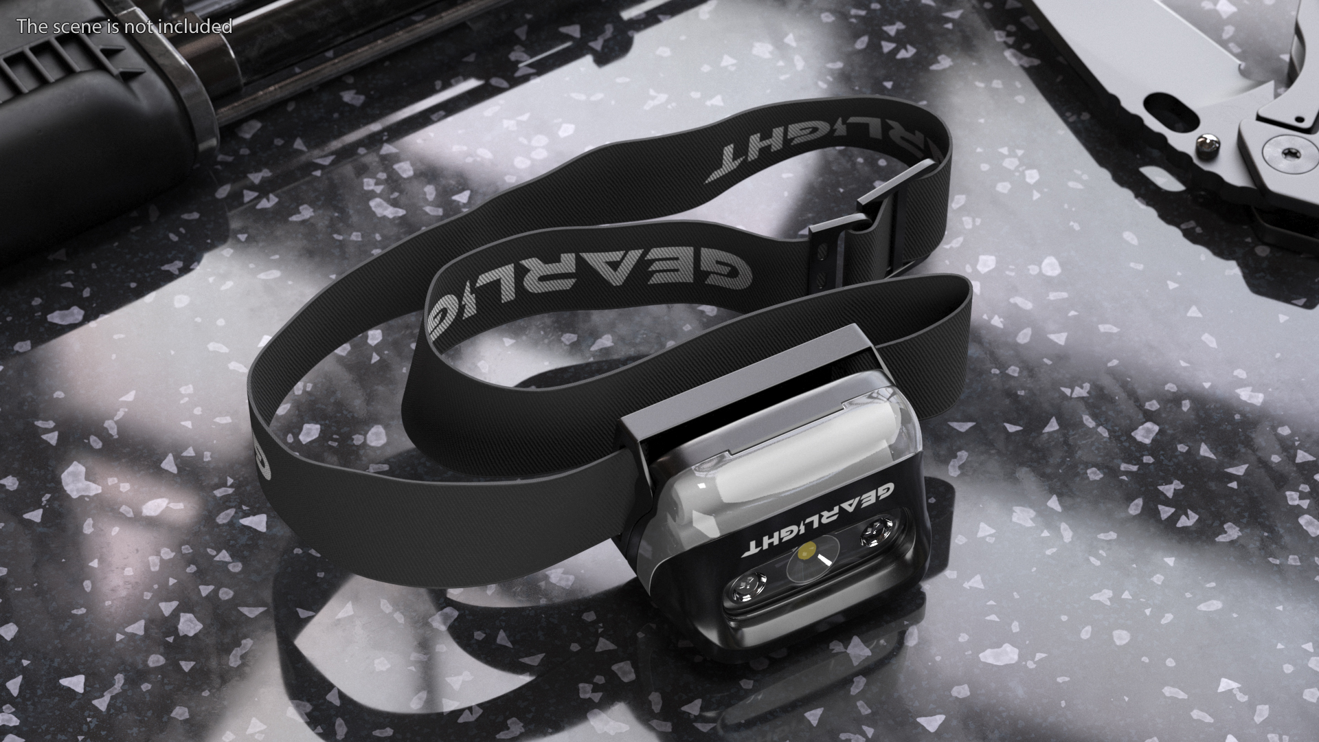 Head Lamp GearLight 3D model