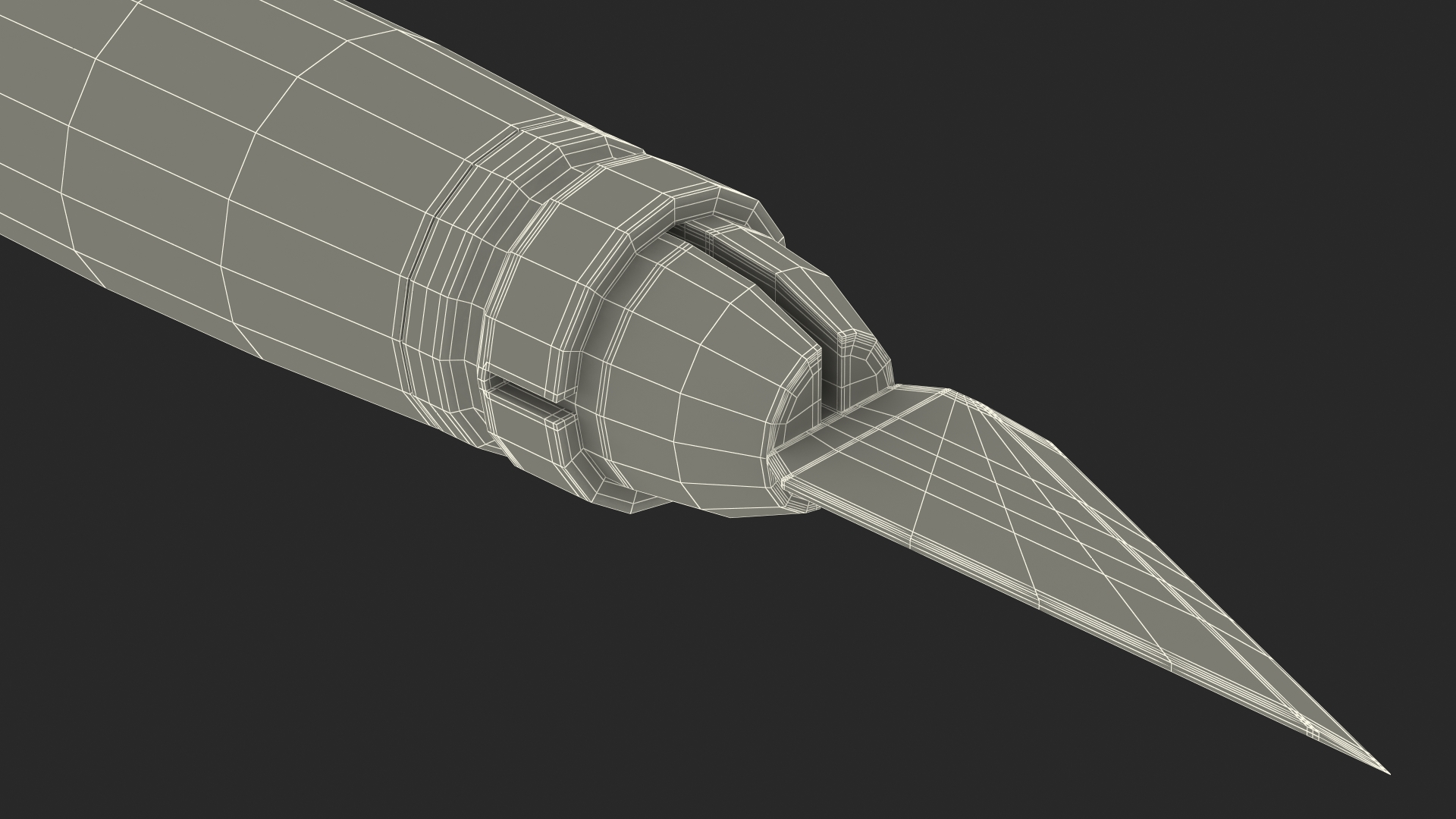 3D Craft Knife Blue