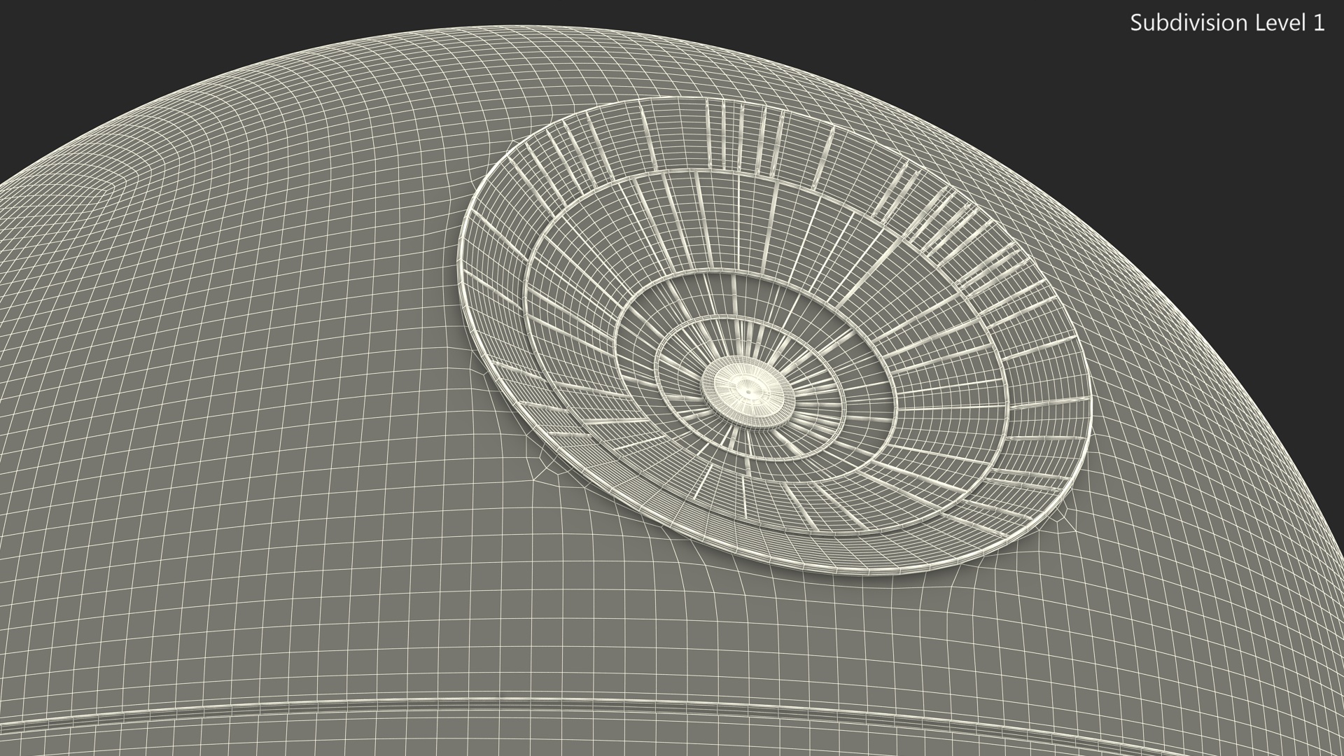 3D model Star Wars Death Star