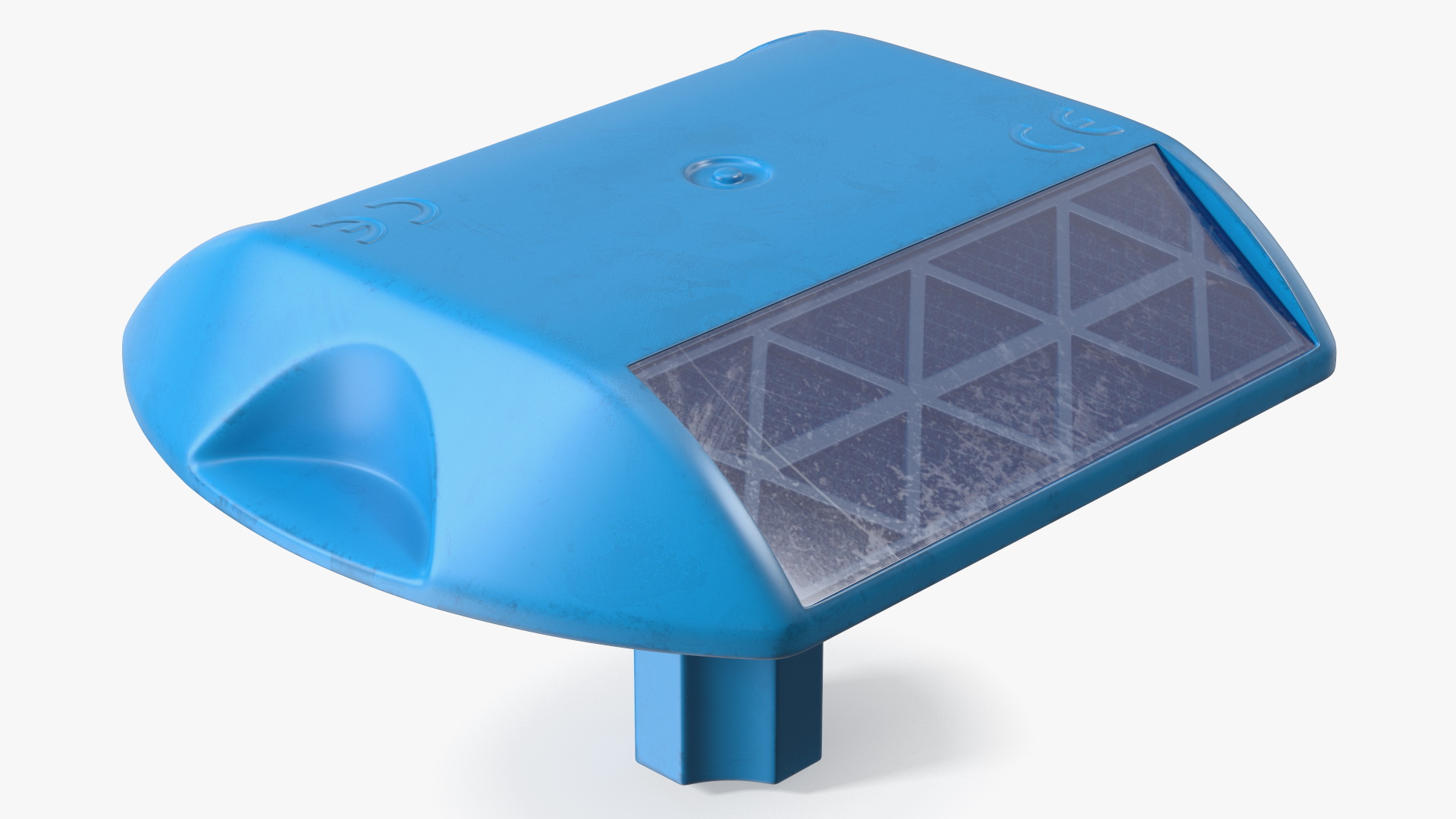 3D Reflective Road Pavement Marker Blue