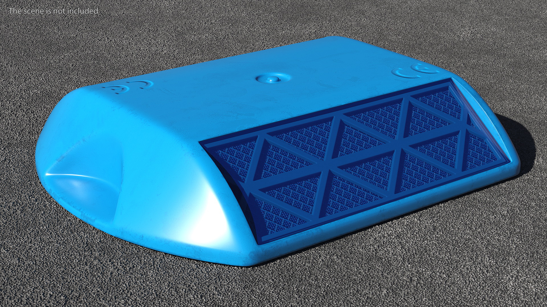 3D Reflective Road Pavement Marker Blue