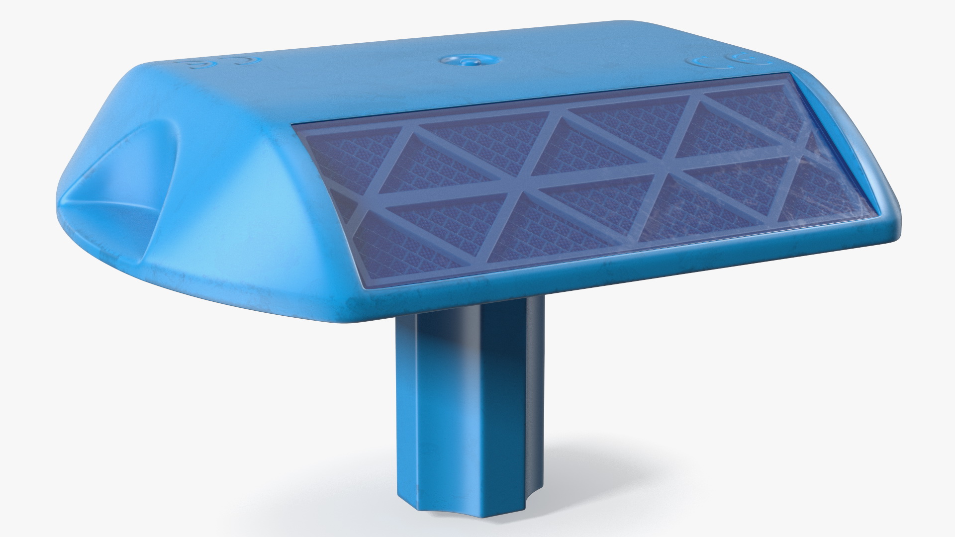3D Reflective Road Pavement Marker Blue