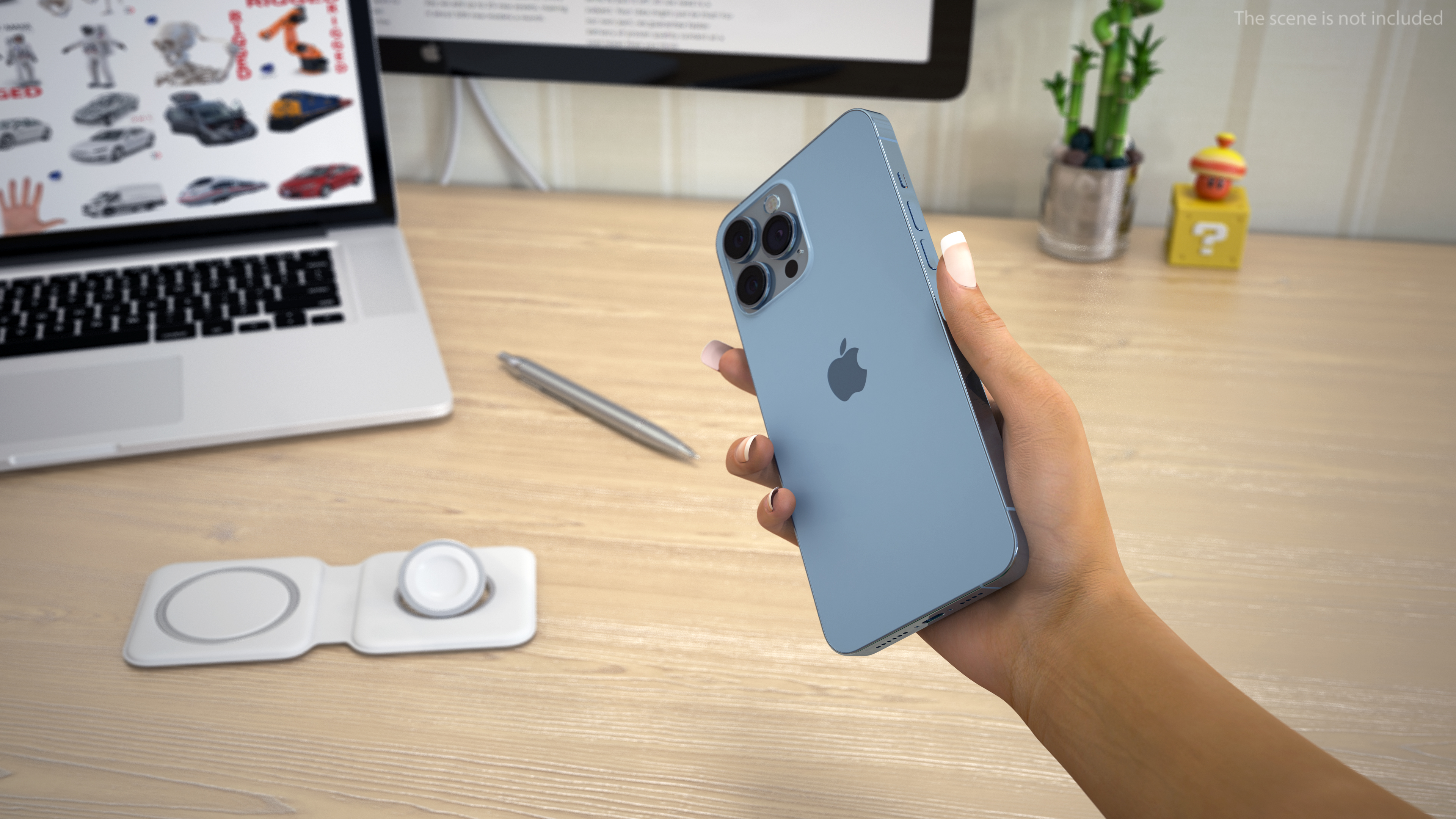 iPhone 13 Pro Max Sierra Blue 3D model