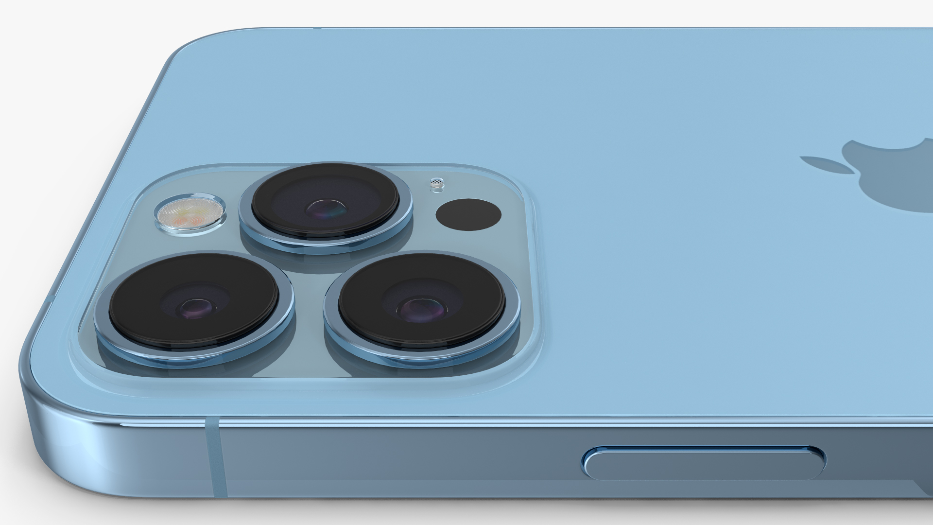 iPhone 13 Pro Max Sierra Blue 3D model