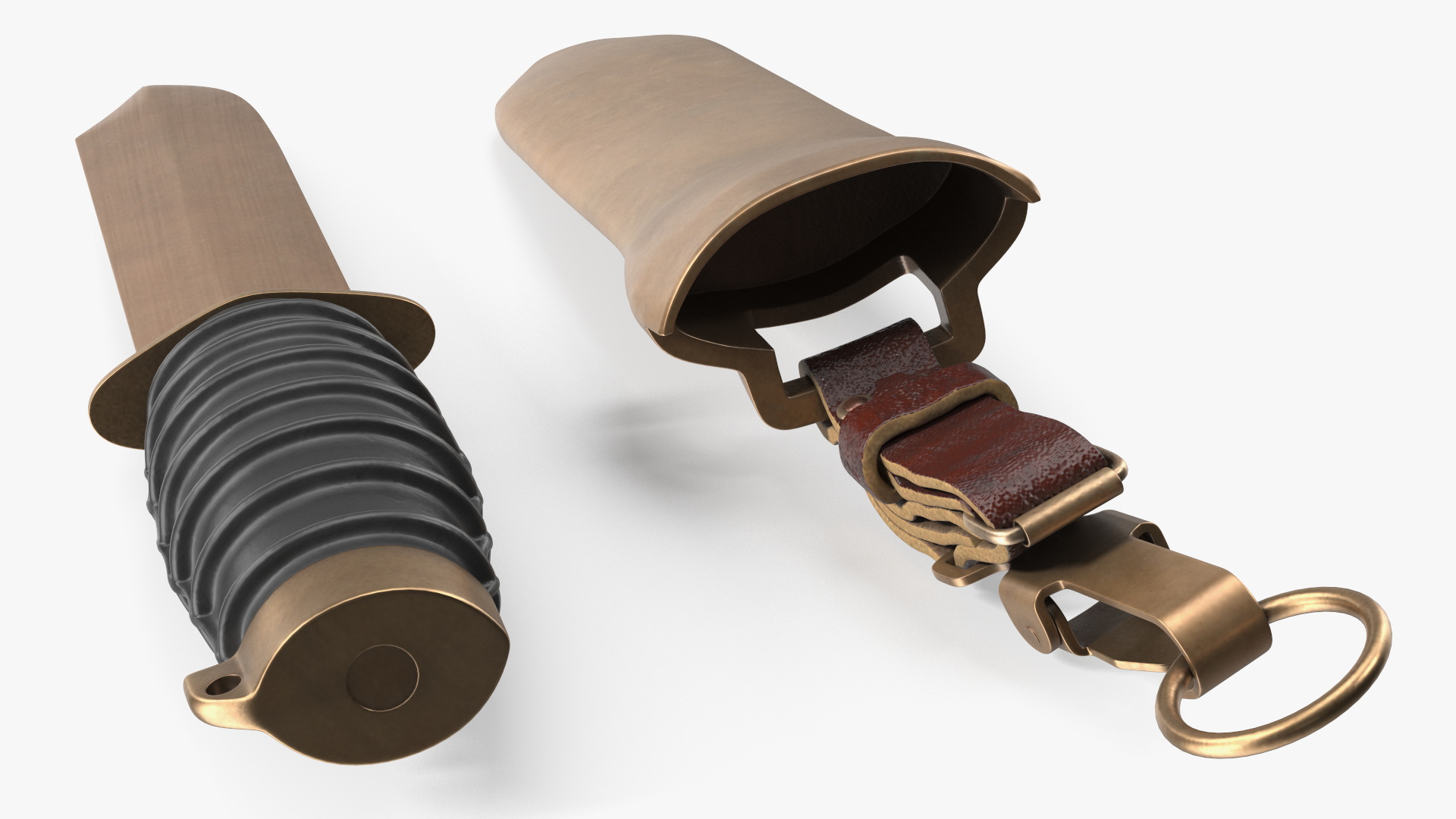 3D model Antique Diving Knife