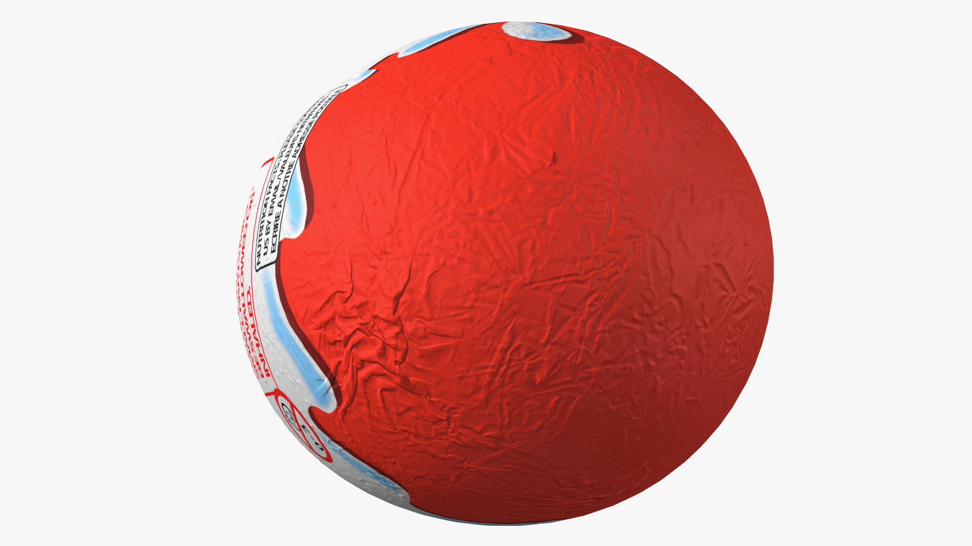 3D Wrapped Chocolate Egg