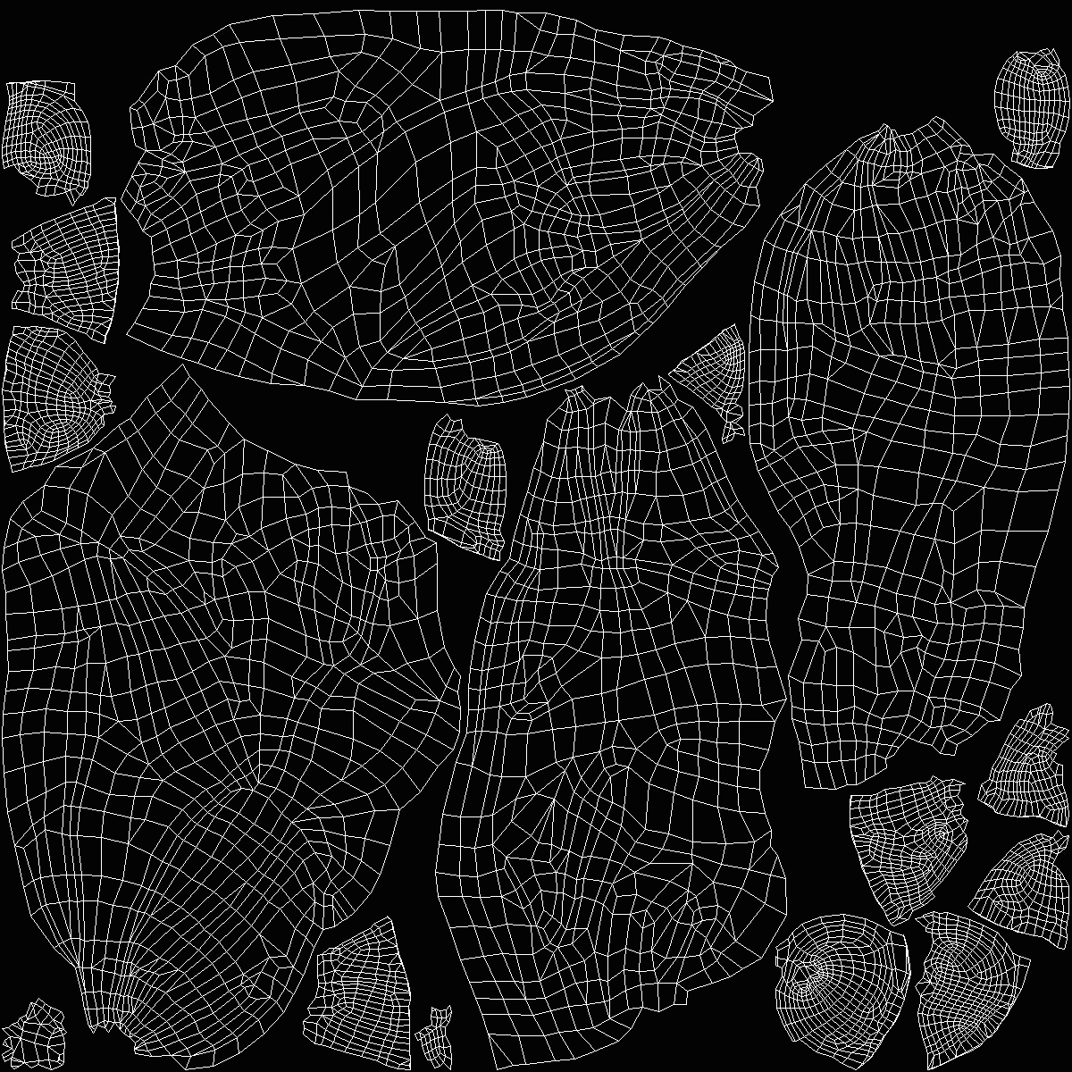 3D model Tied Closed Black Rubbish Bag Small