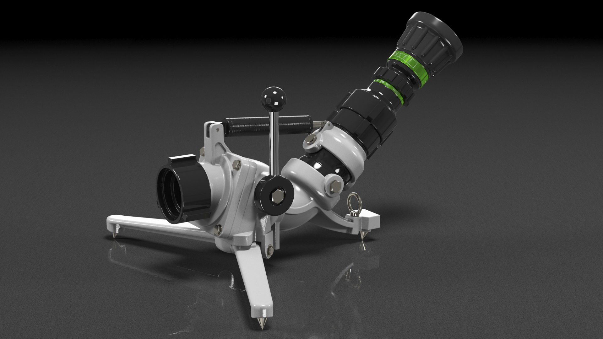 3D Fire Portable Monitor