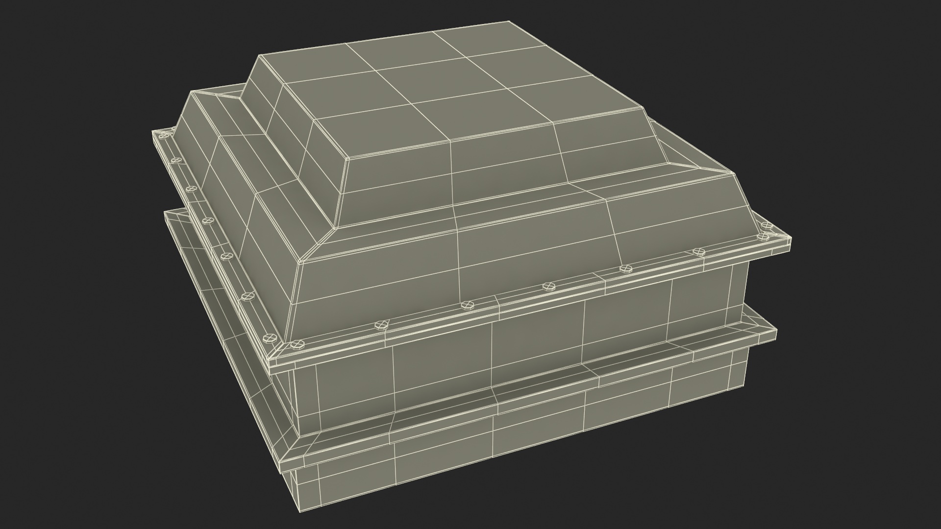Industrial Roof Skylight 3D model