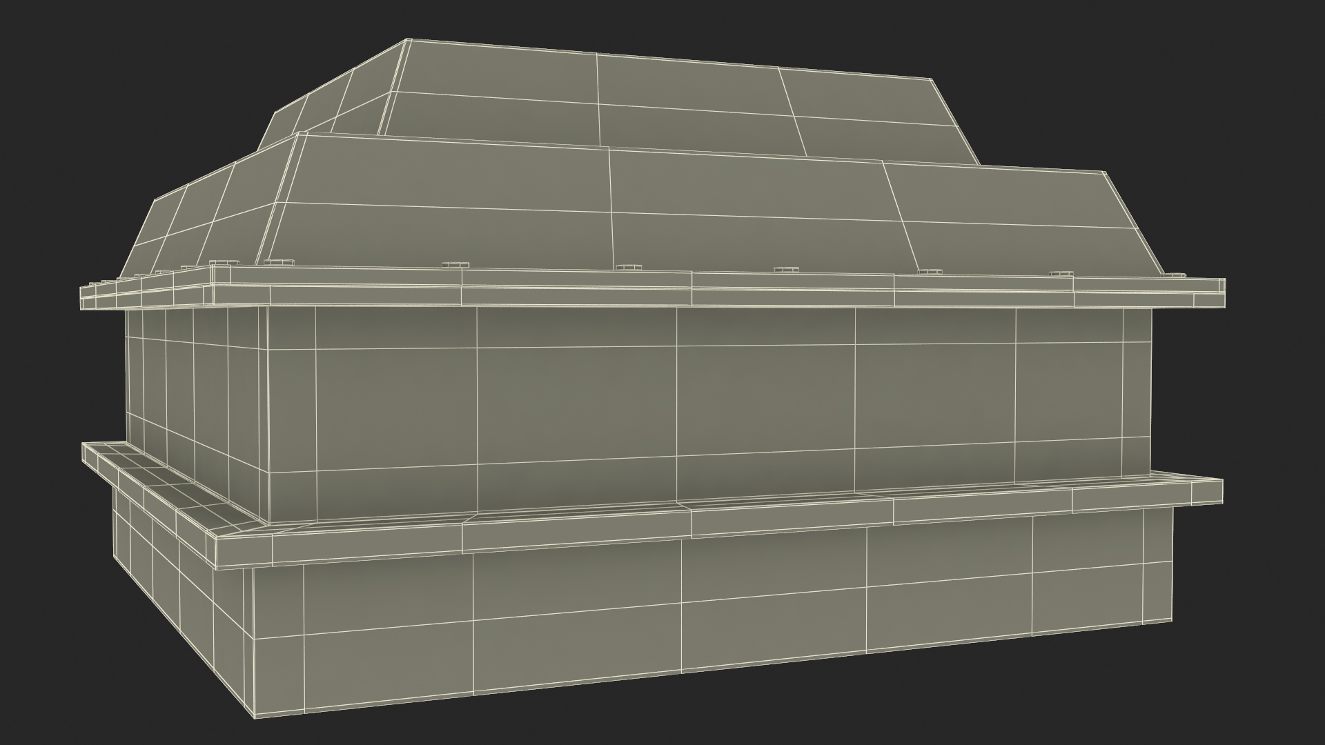 Industrial Roof Skylight 3D model