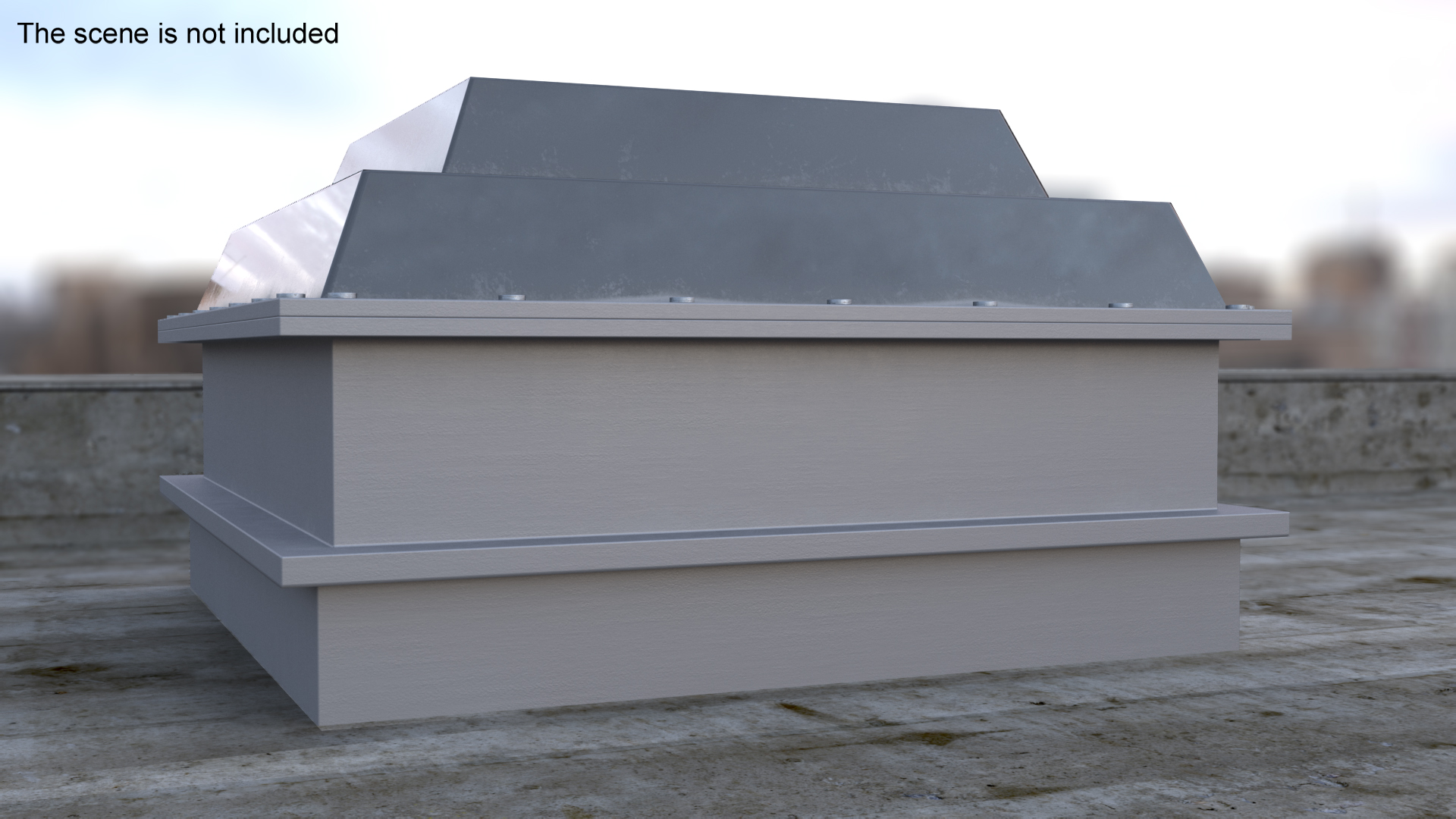 Industrial Roof Skylight 3D model