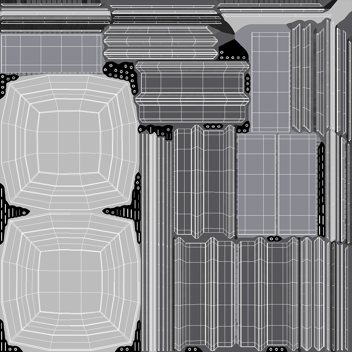 Industrial Roof Skylight 3D model