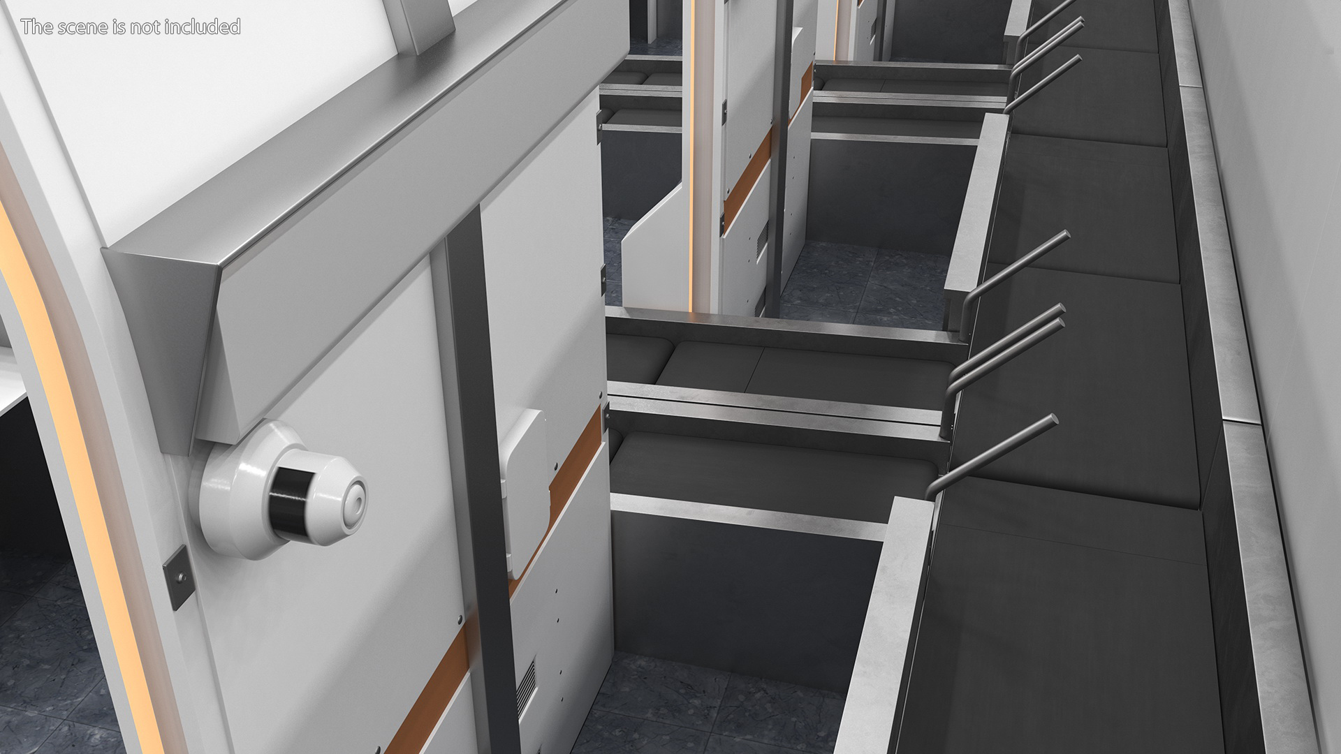 3D Airport Check-In Desk