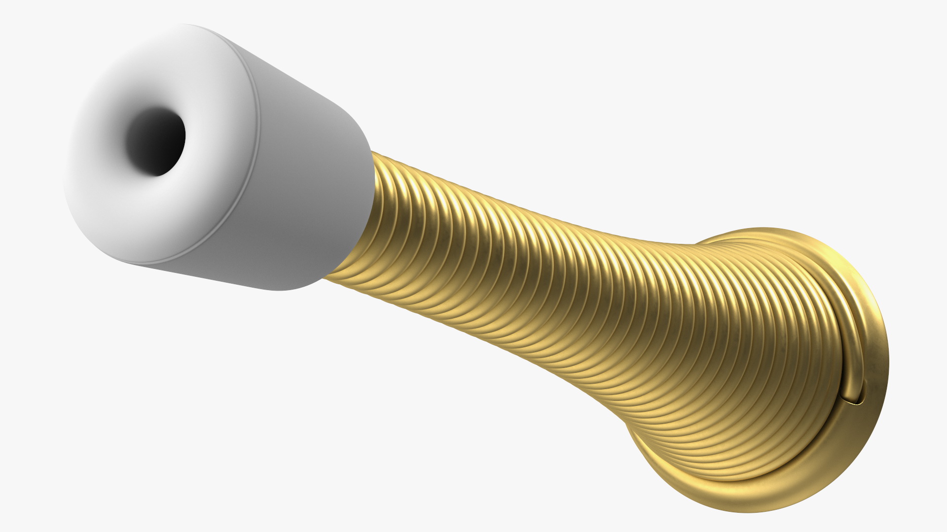Spring Door Stopper Gold 3D model