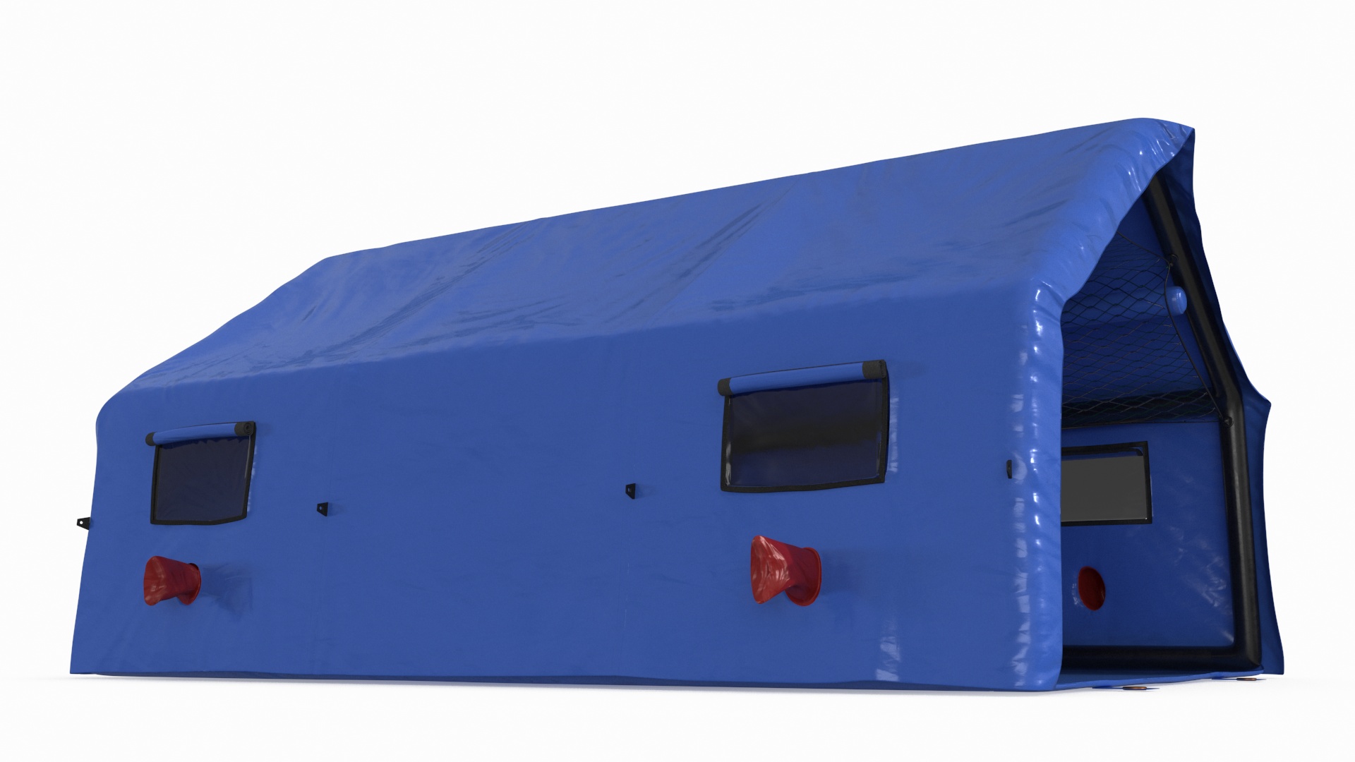 3D Portable Canvas Medical Tent model
