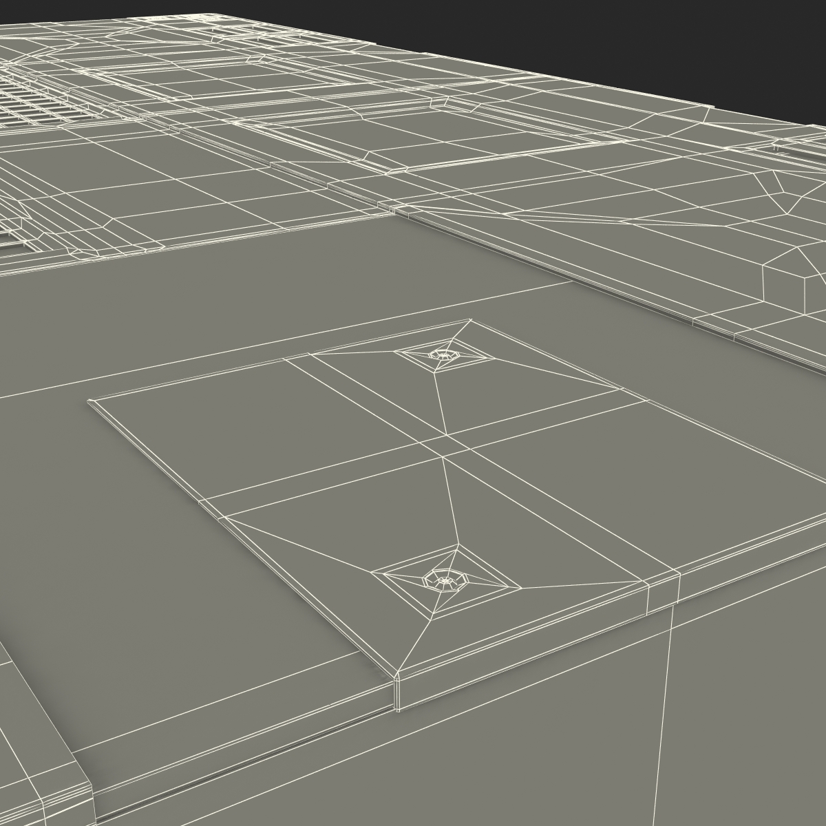 3D Sci Fi Anodized Panel