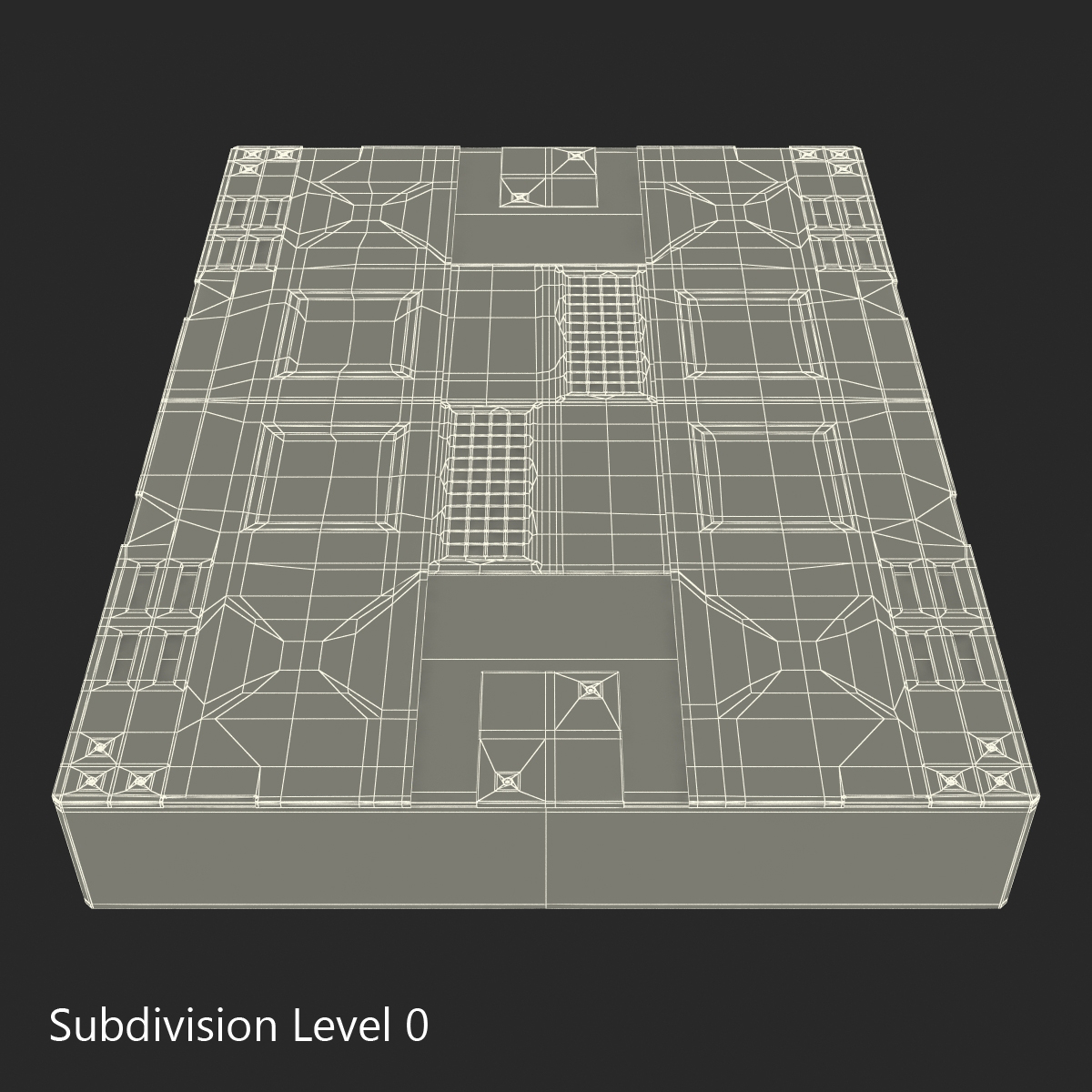 3D Sci Fi Anodized Panel