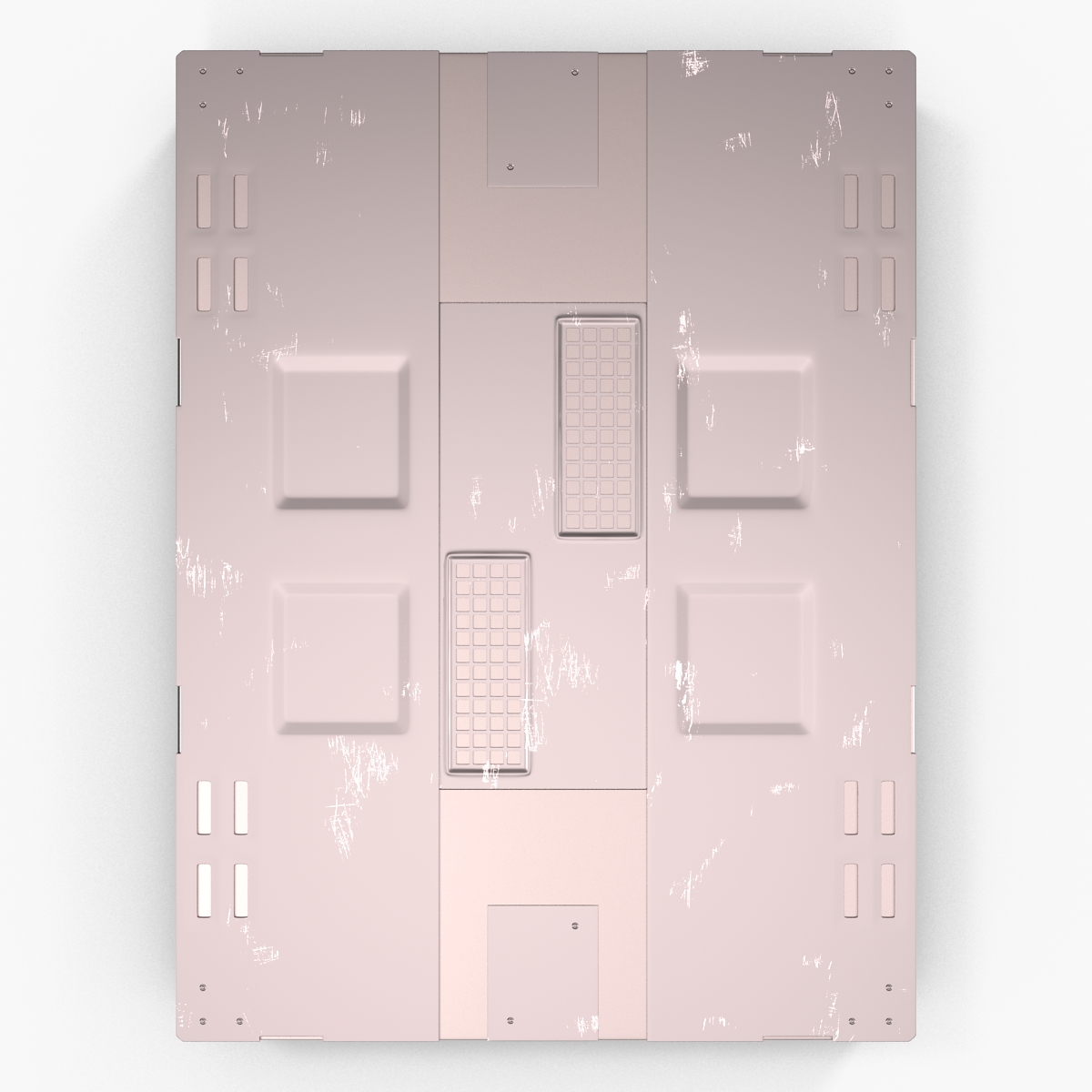 3D Sci Fi Anodized Panel