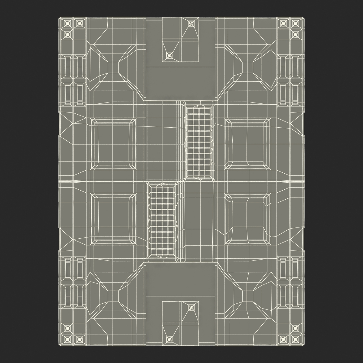 3D Sci Fi Anodized Panel