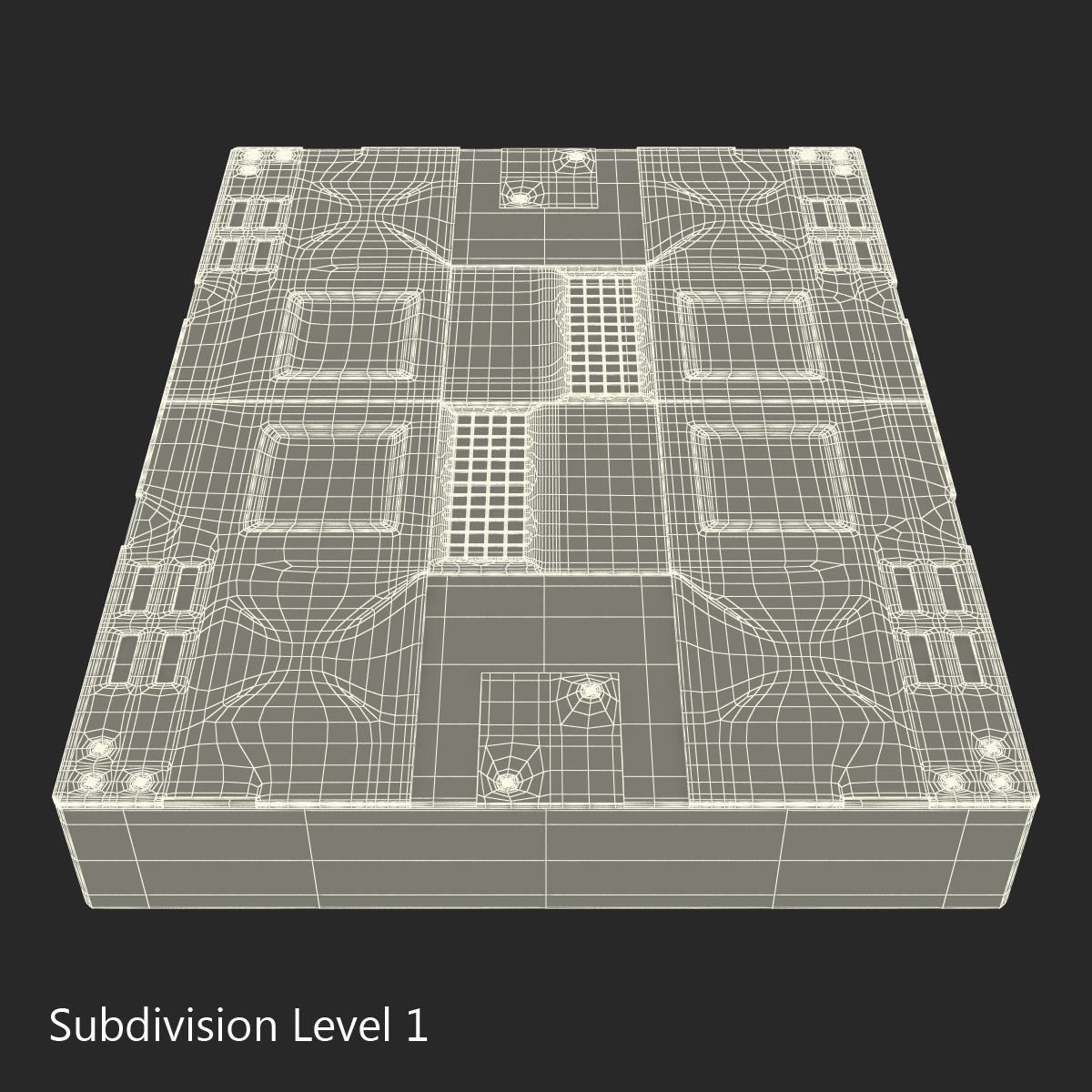 3D Sci Fi Anodized Panel