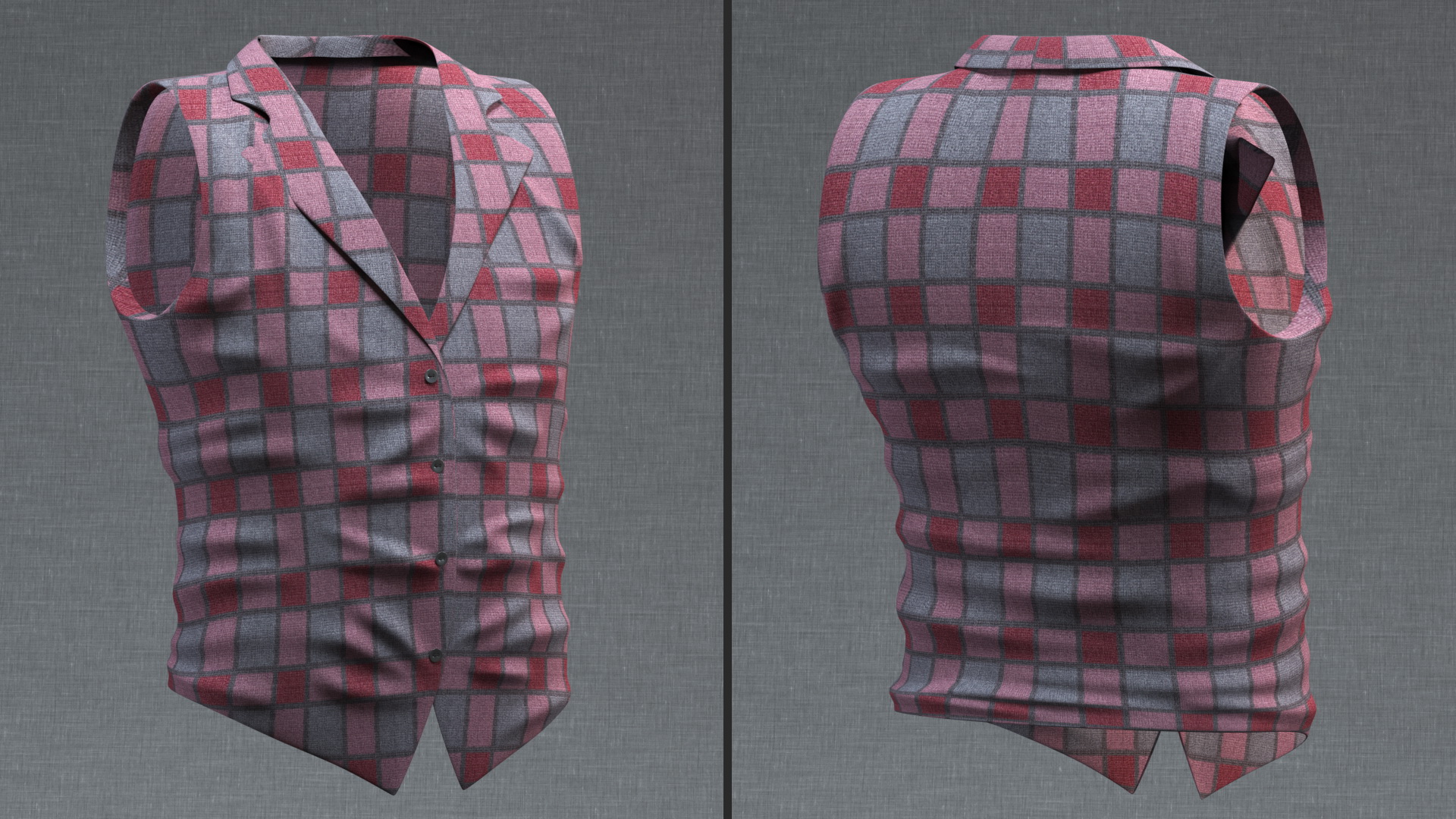 3D model Men Vest