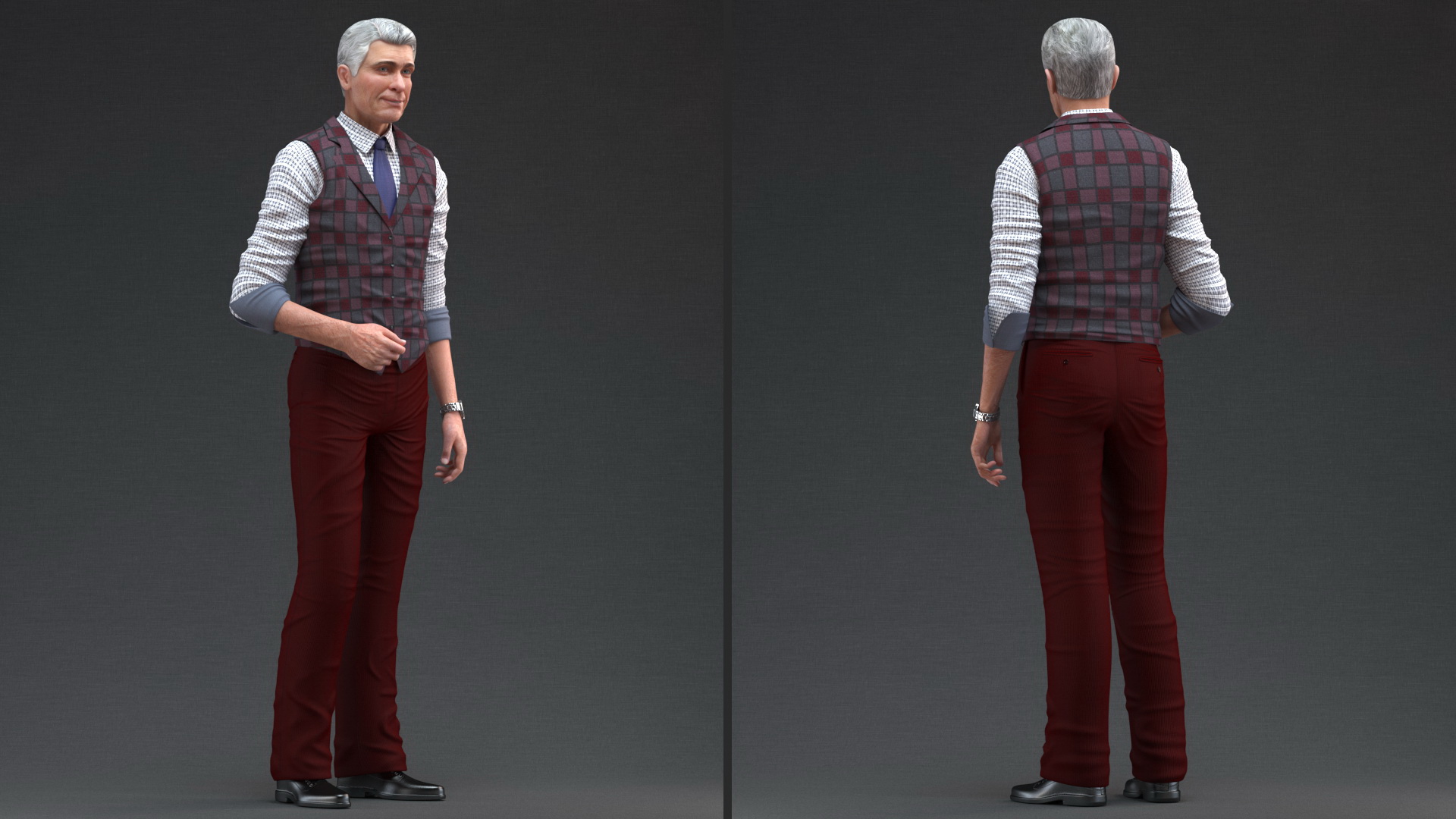 3D model Men Vest