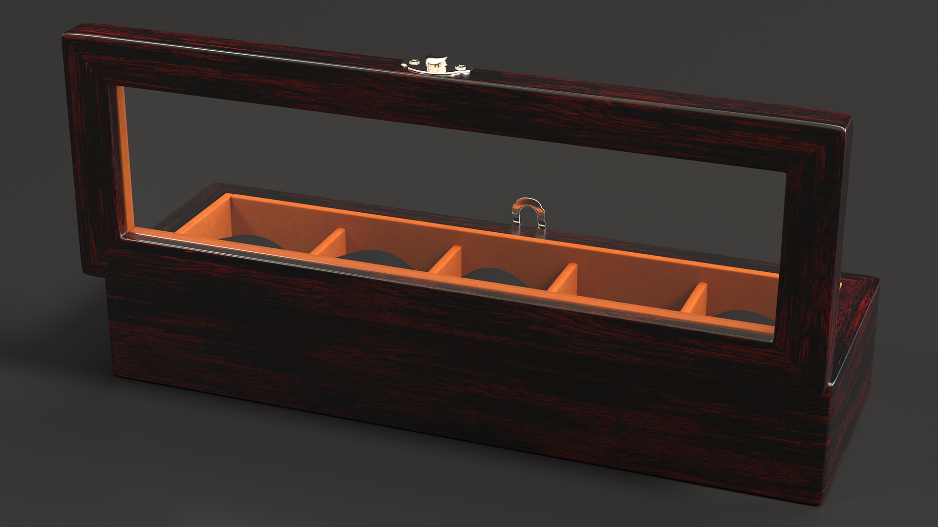 Watch Display Box Dark 3D