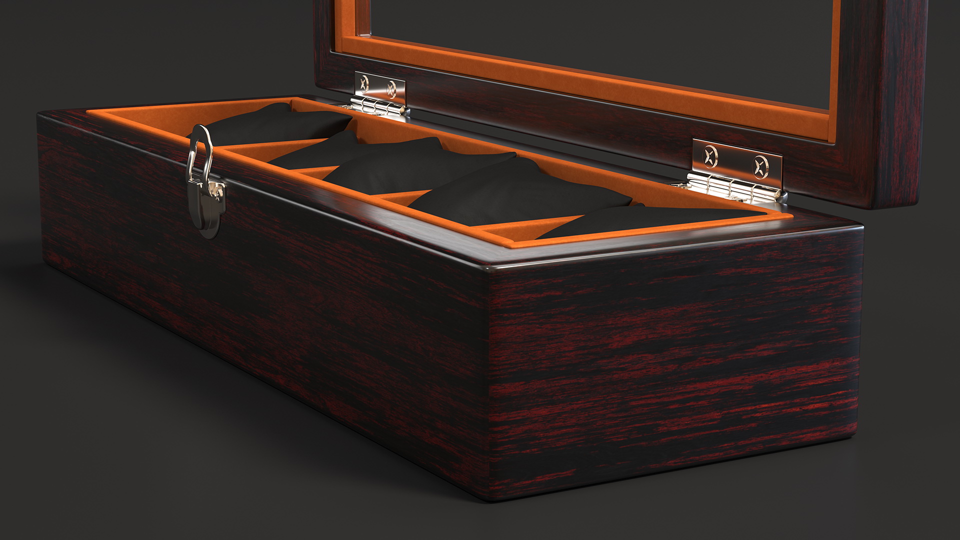 Watch Display Box Dark 3D
