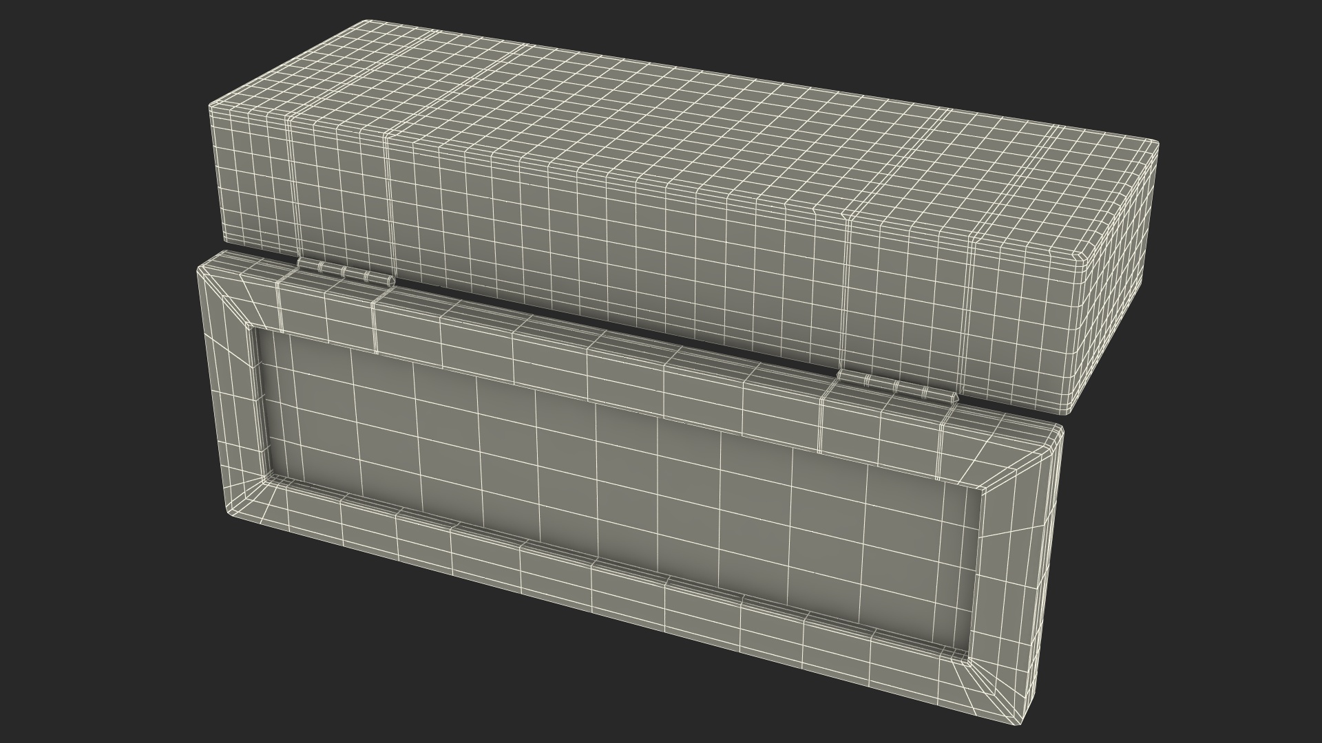 Watch Display Box Dark 3D