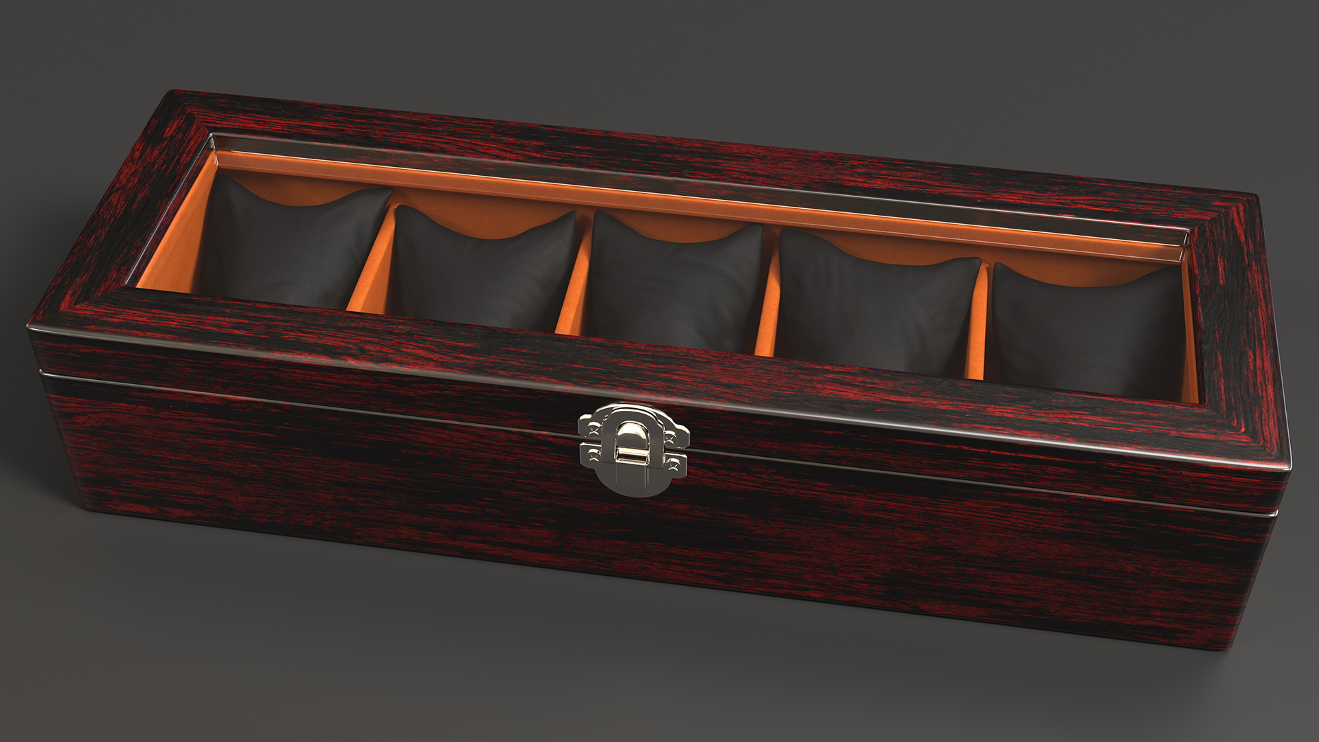 Watch Display Box Dark 3D