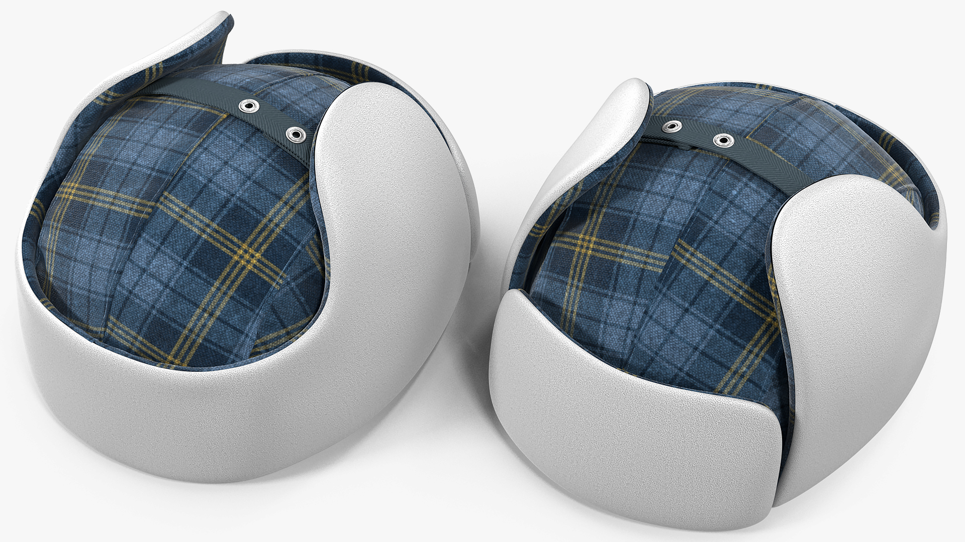 3D Winter Trapper Hat model