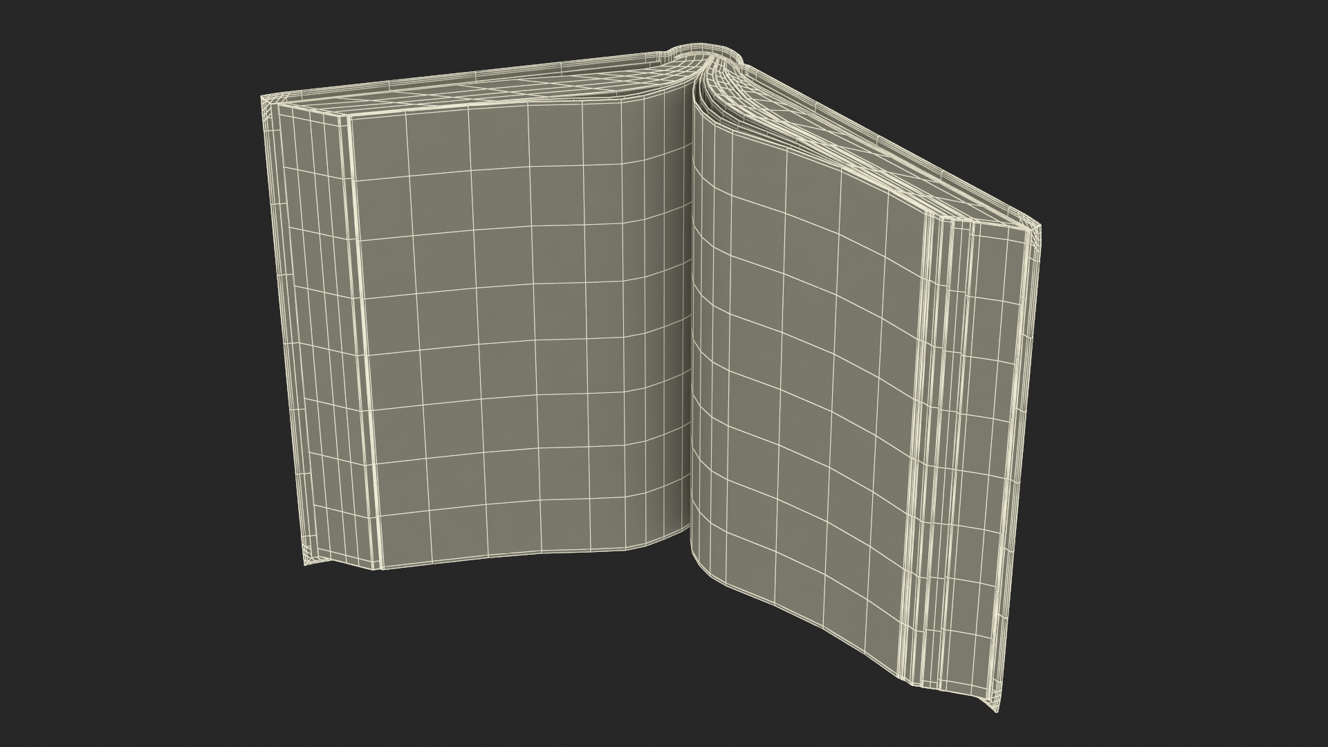 Holy Quran on Stand Blue Open 3D model