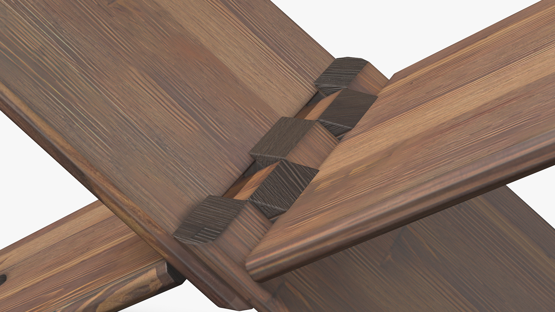 Holy Quran on Stand Blue Open 3D model