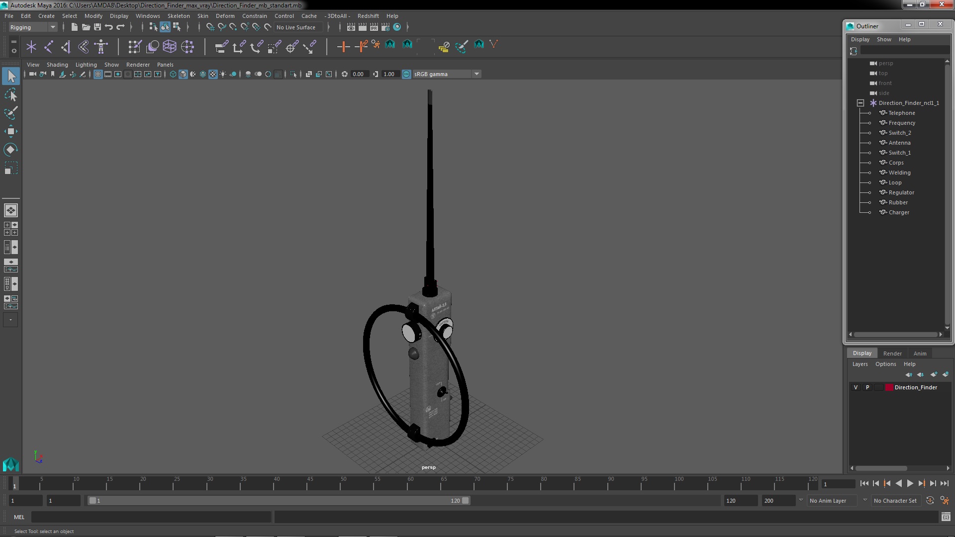 3D Direction Finder