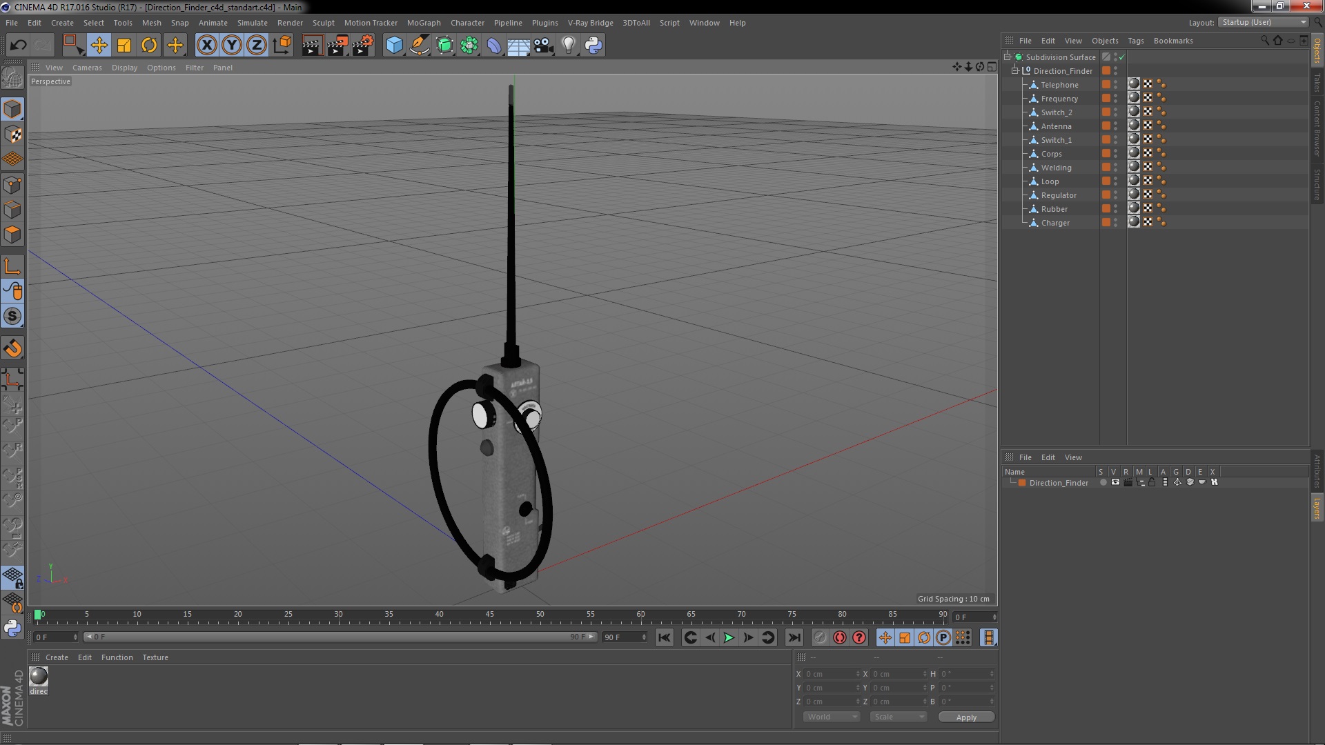 3D Direction Finder