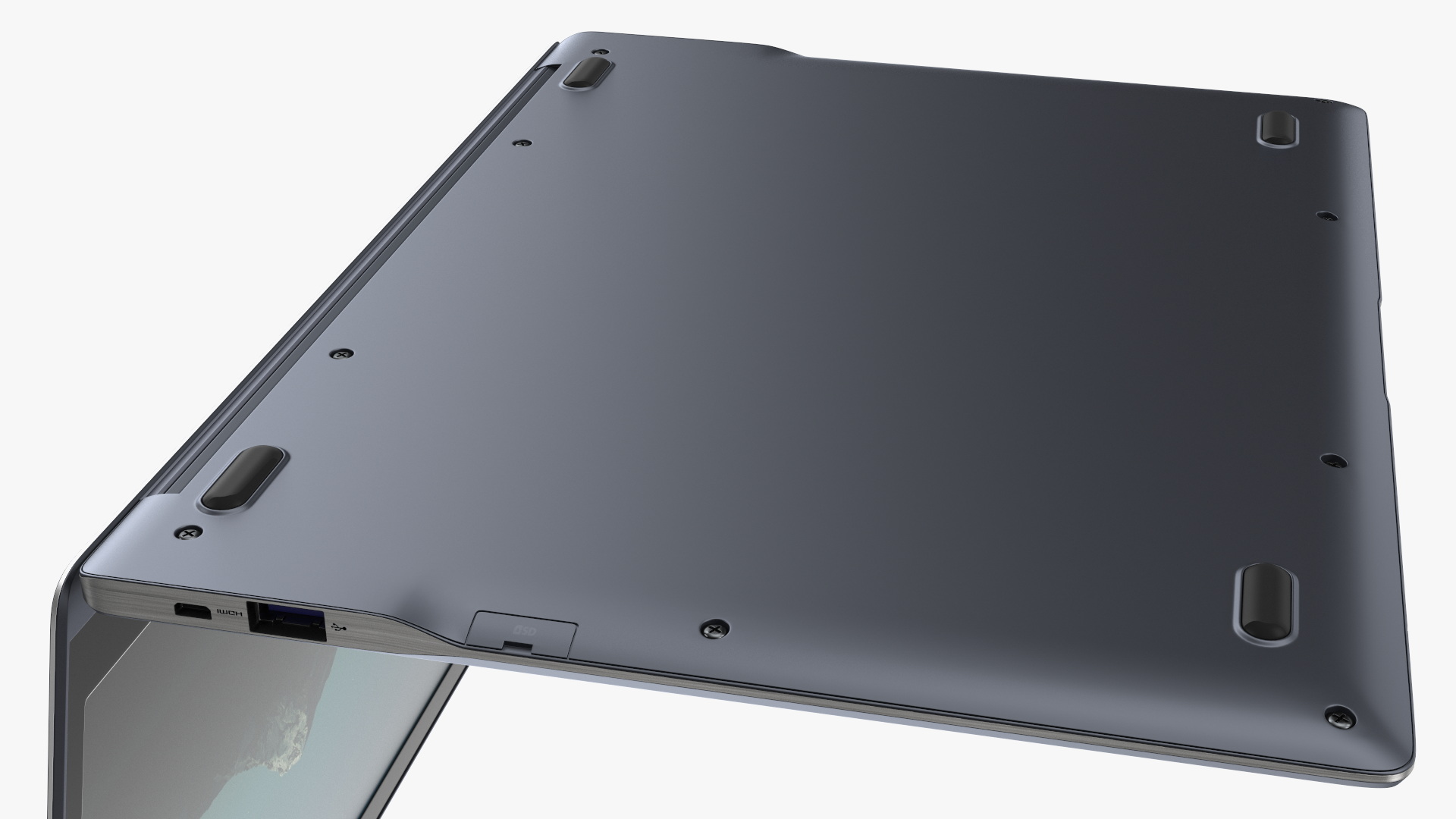 3D Modern Laptop model