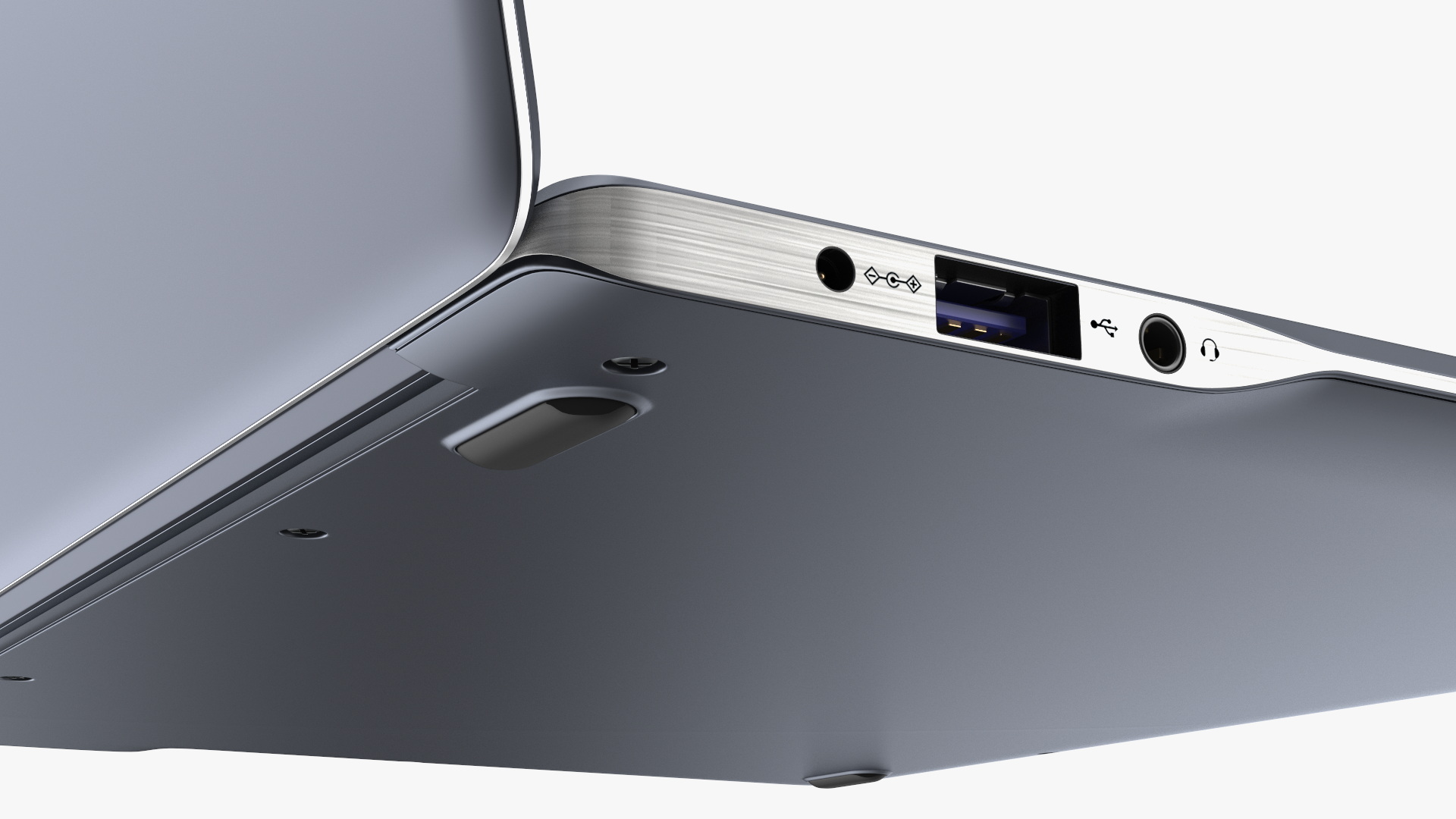 3D Modern Laptop model