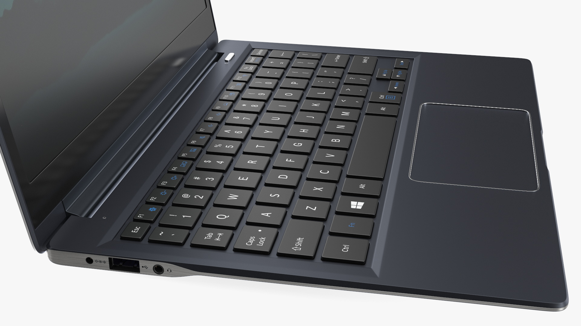 3D Modern Laptop model