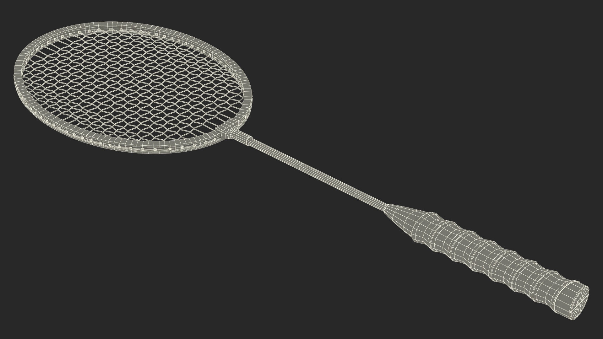 3D Two Blue Badminton Rackets with Plastic Shuttlecock