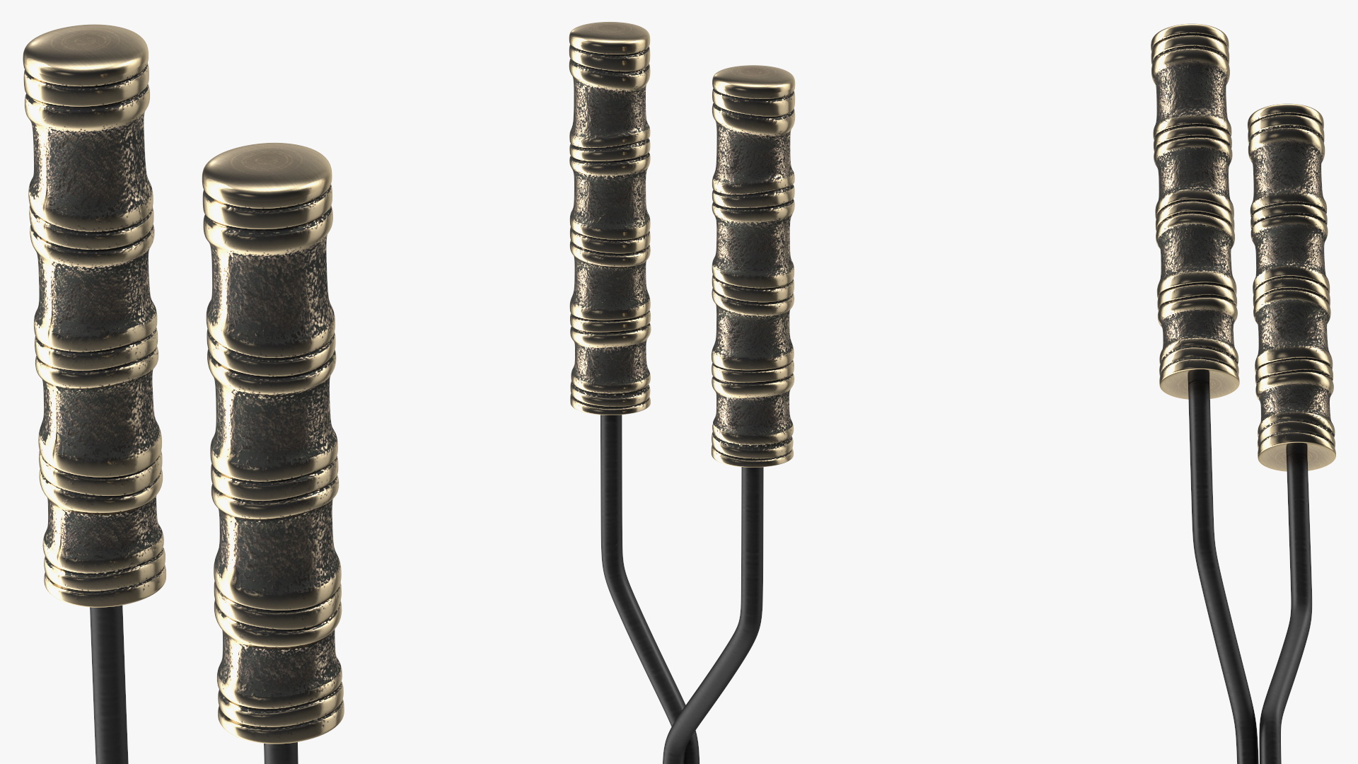 Fireplace Tong Tool 3D model