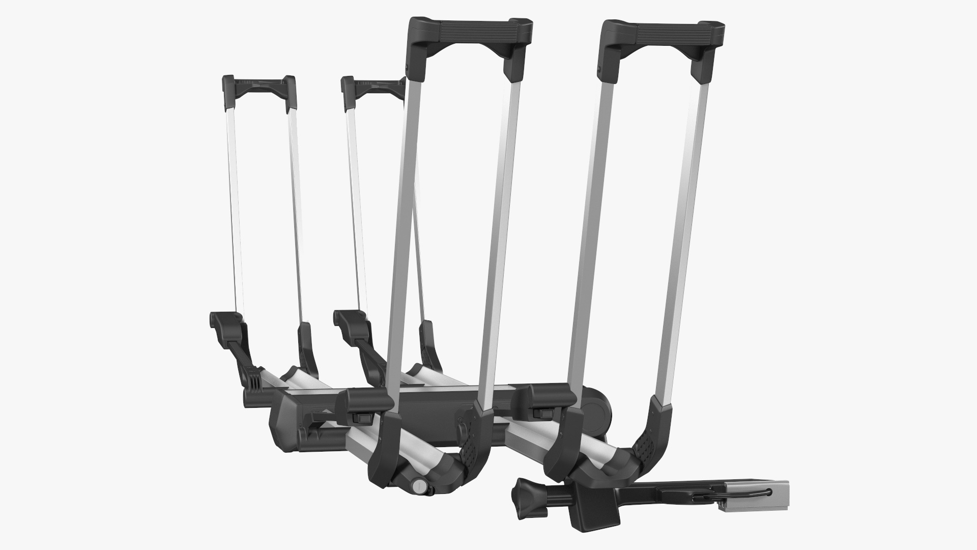 3D Thule Helium Platform 2 Bike Rack Open model