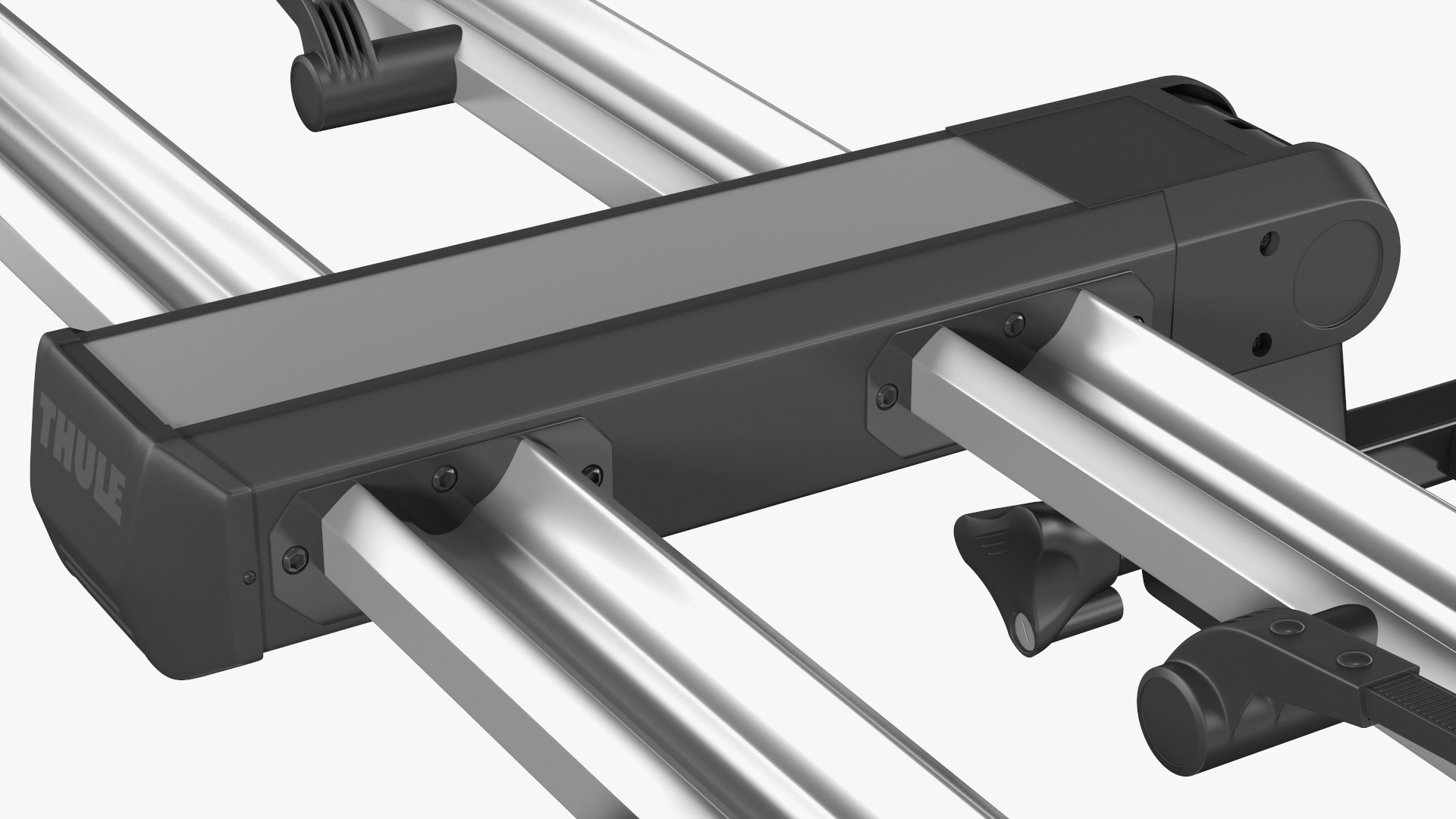 3D Thule Helium Platform 2 Bike Rack Open model