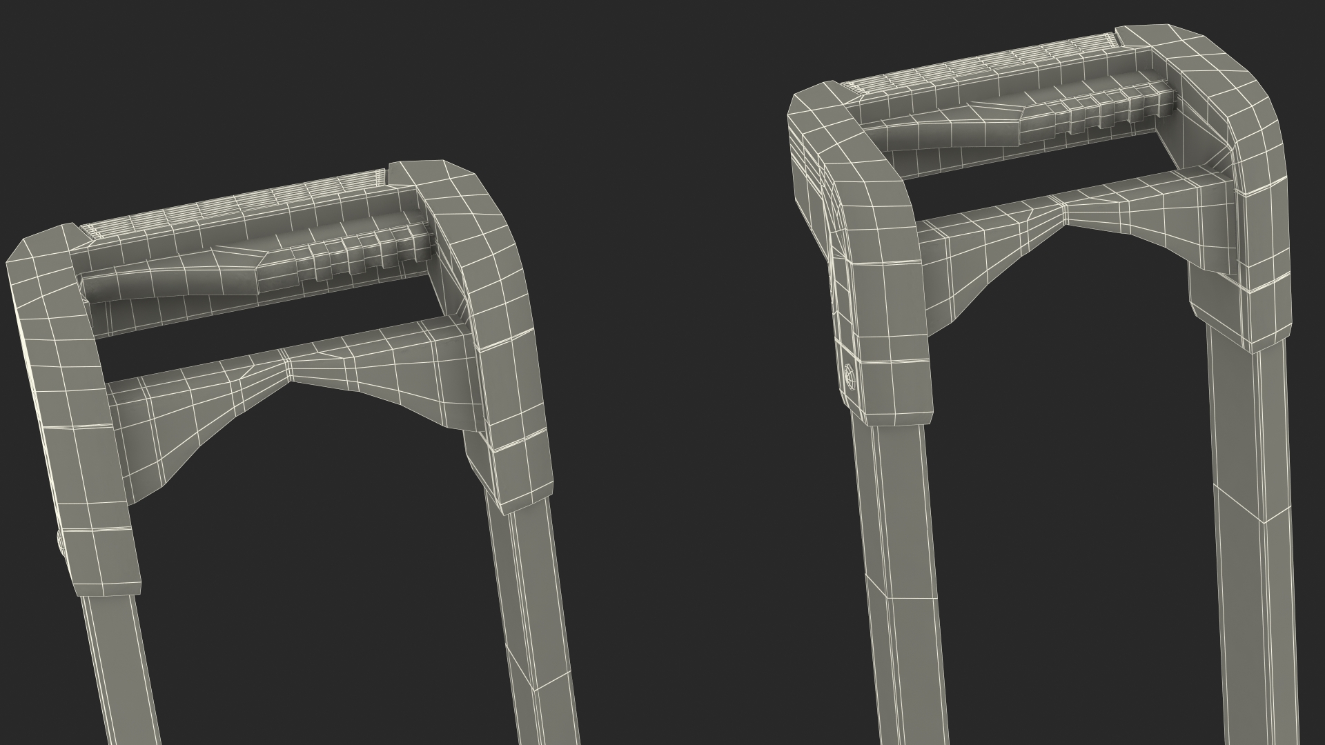 3D Thule Helium Platform 2 Bike Rack Open model