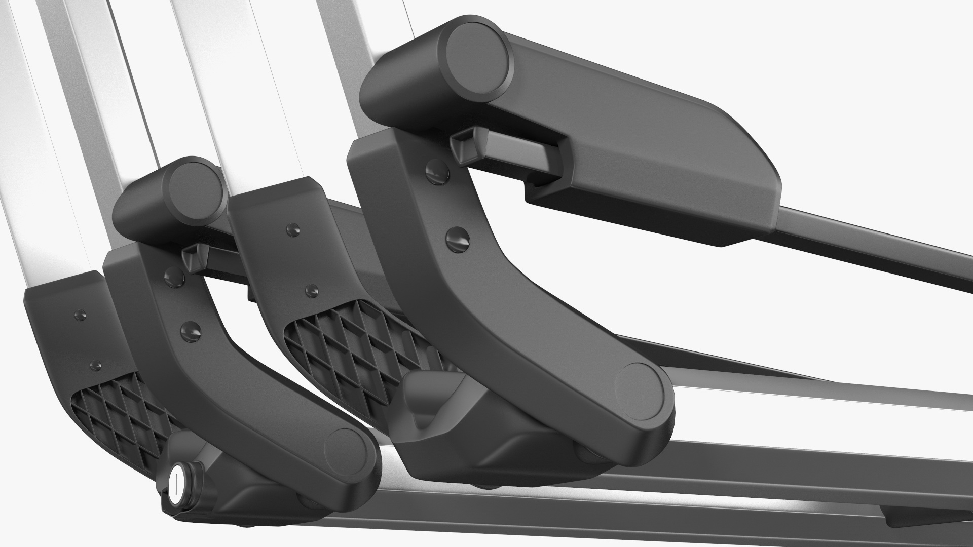 3D Thule Helium Platform 2 Bike Rack Open model