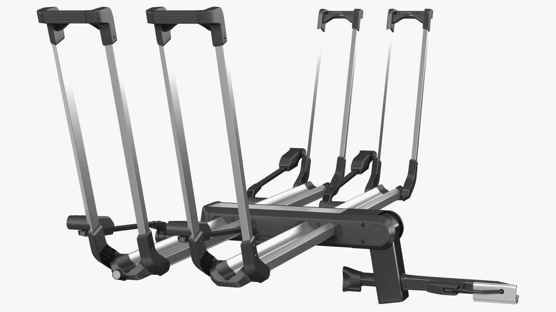 3D Thule Helium Platform 2 Bike Rack Open model