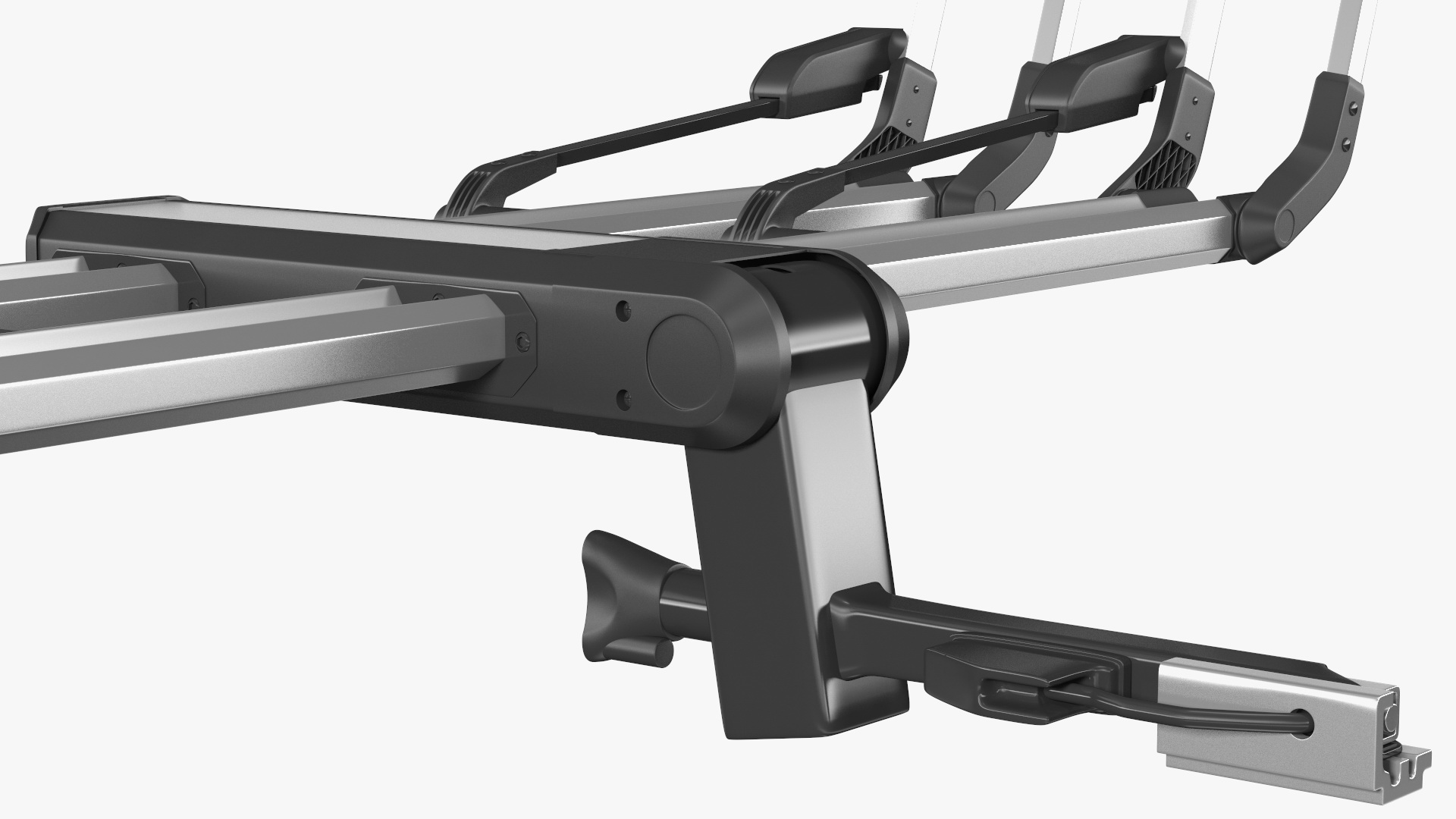 3D Thule Helium Platform 2 Bike Rack Open model