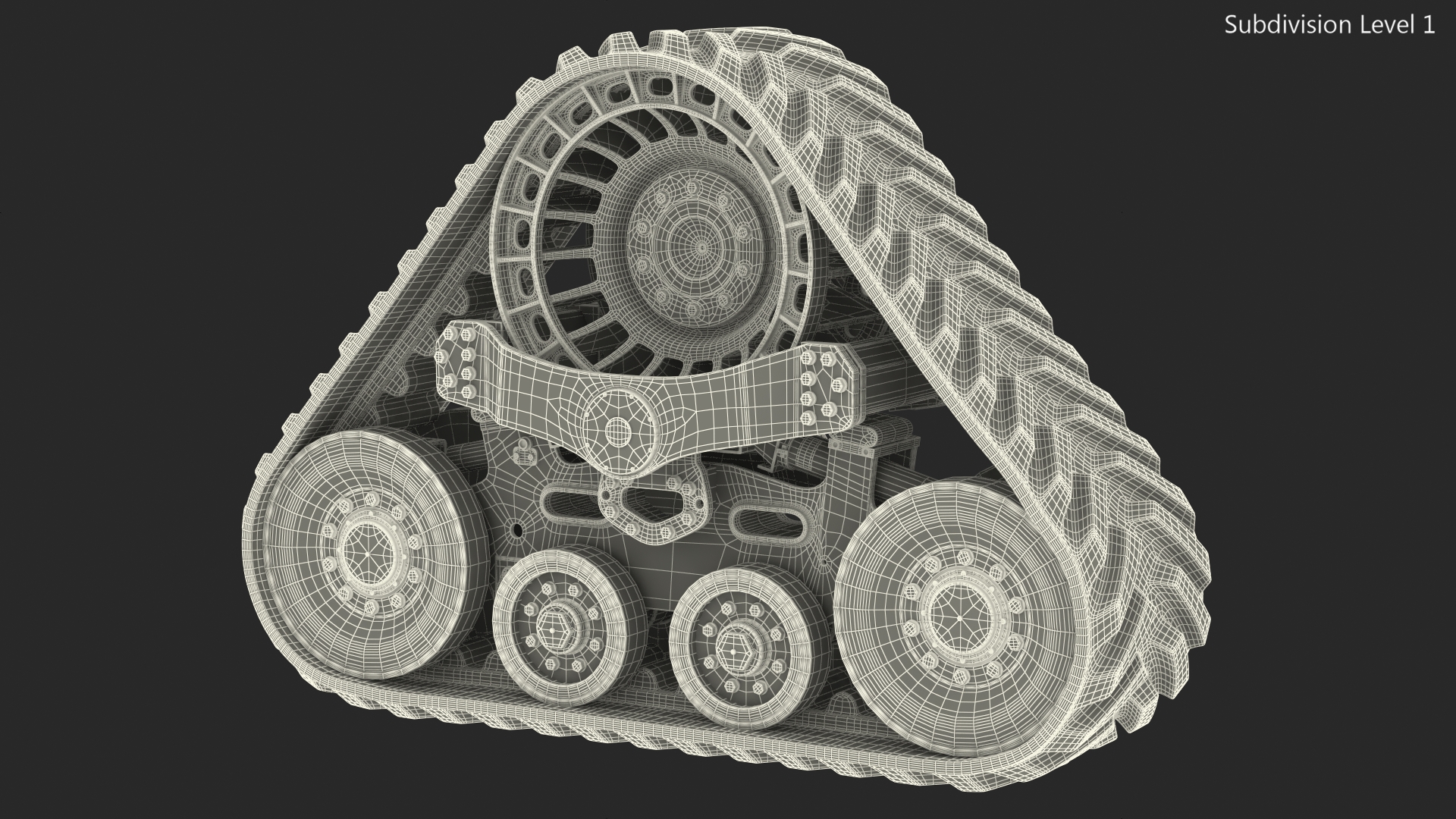 Triangle Track Crawler 3D